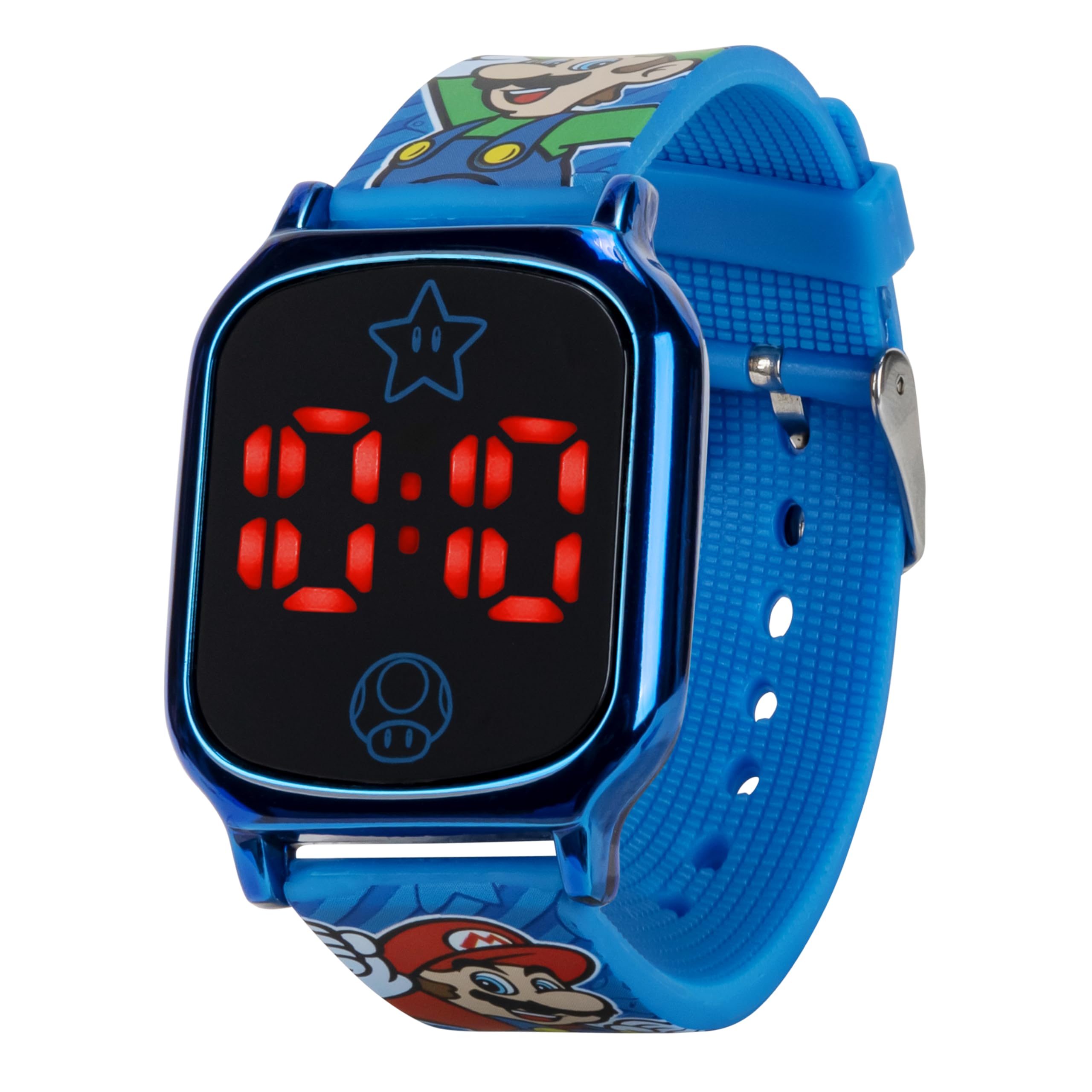 Accutime Super Mario Kids Touch-Activated LED Watch - Digital Time Dis - View 8