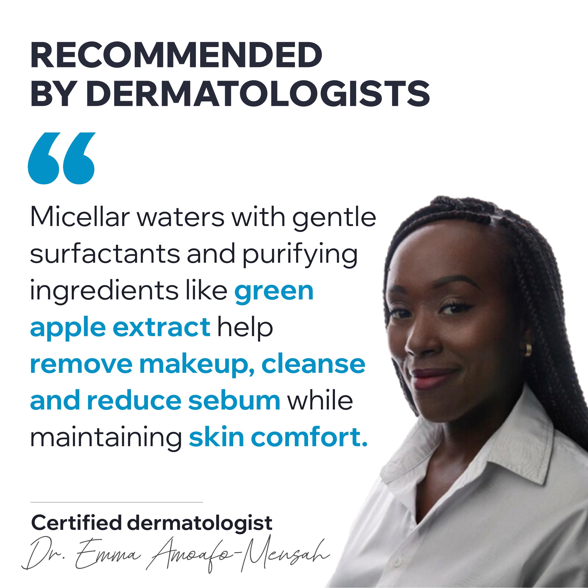 Uriage Micellar Water for Combination & Oily Skin, Removes Markeup
