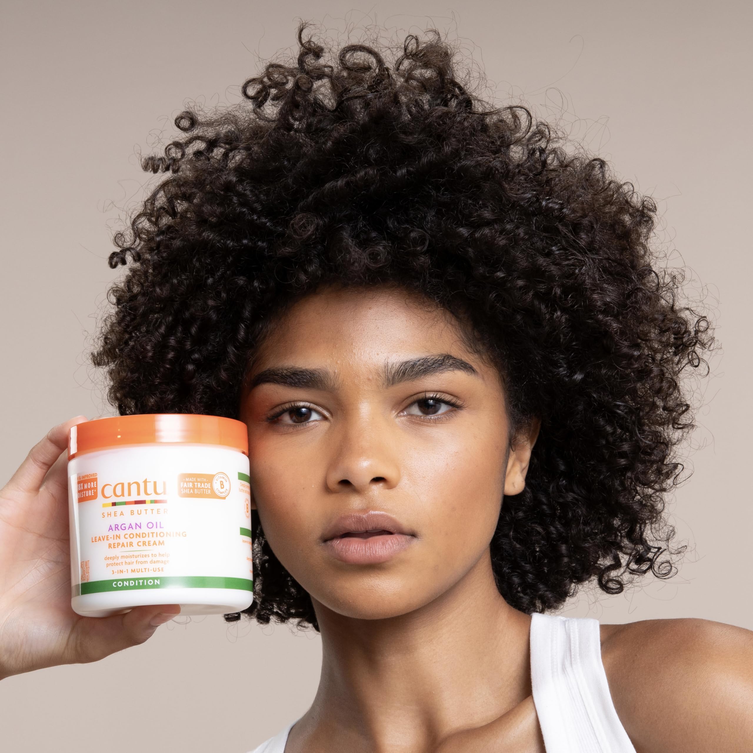 Cantu Leave - In Conditioning Repair Cream with Arga - Cantu Official Product View 6