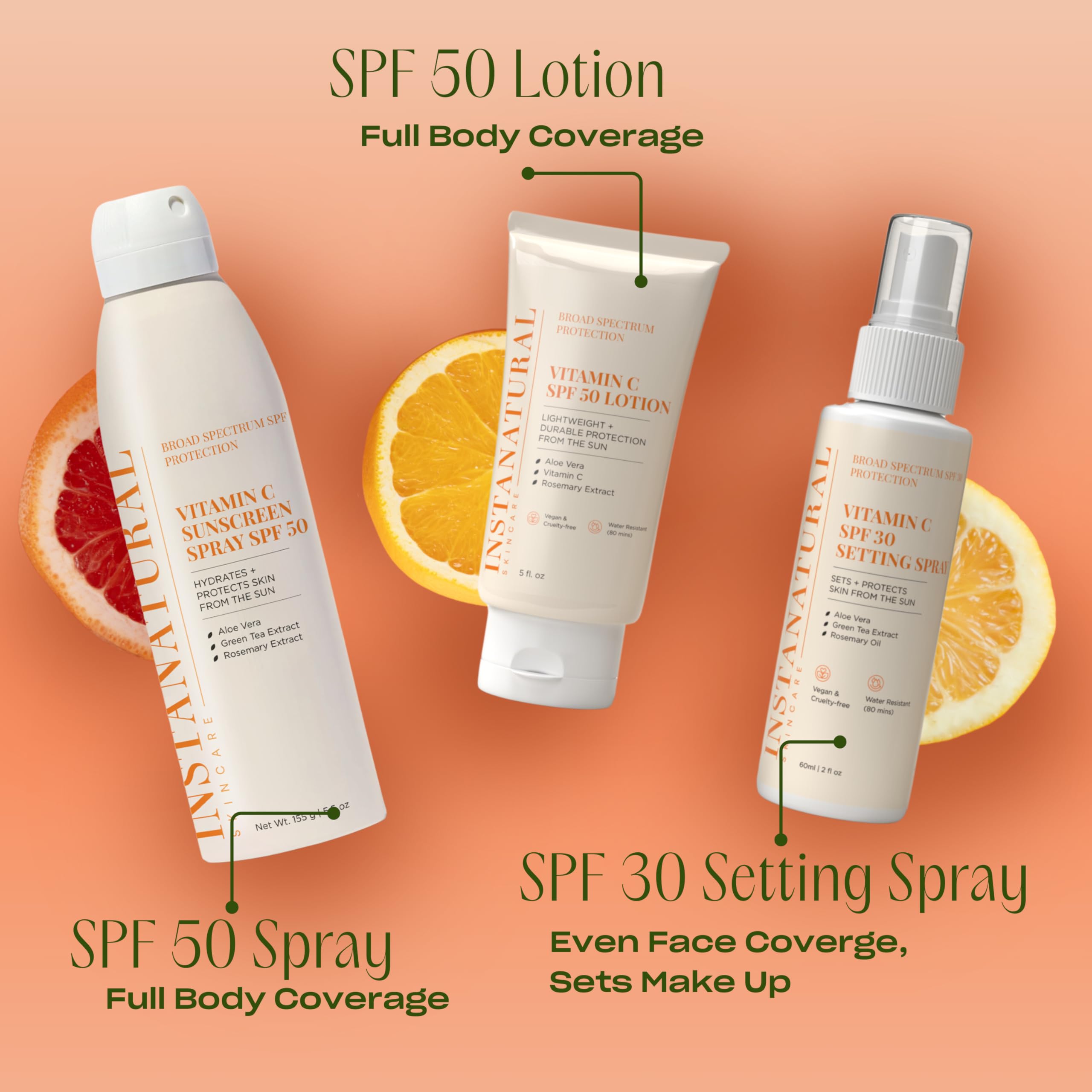 InstaNatural Vitamin C SPF 50 Lotion Broad Spectrum - InstaNatural Official Imagery - 6