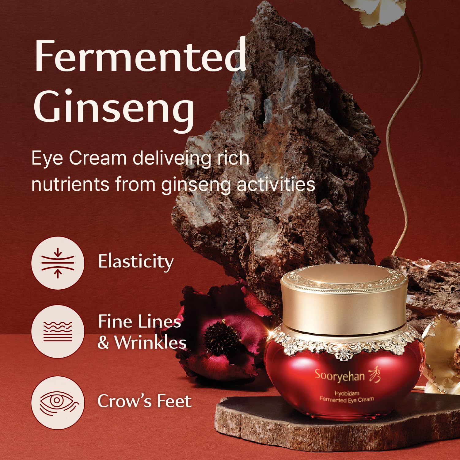 Sooryehan Hyobidam Fermented Eye Cream (0.84 fl oz) - Sooryehan