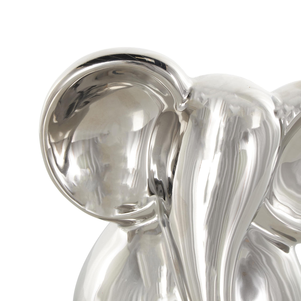Deco 79 Ceramic Elephant Decorative Sculpture Glossy Home - Premium Selection Official Imagery - 7