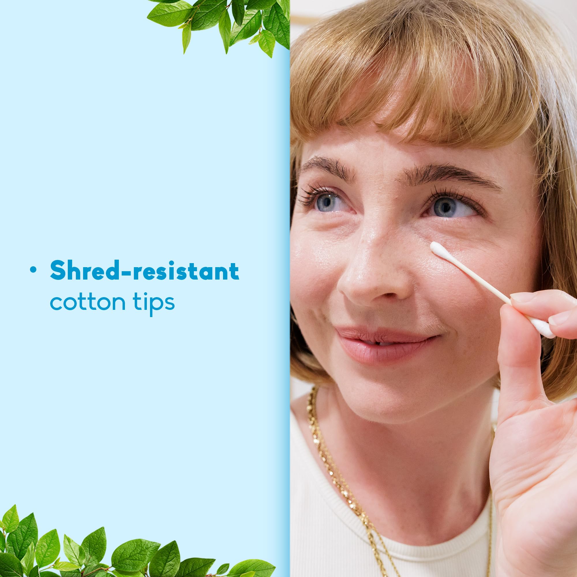 The Humble Co Bamboo Cotton Swabs Ear Cleaning Spiral Design - The Humble Co. Official Product Imagery - 5