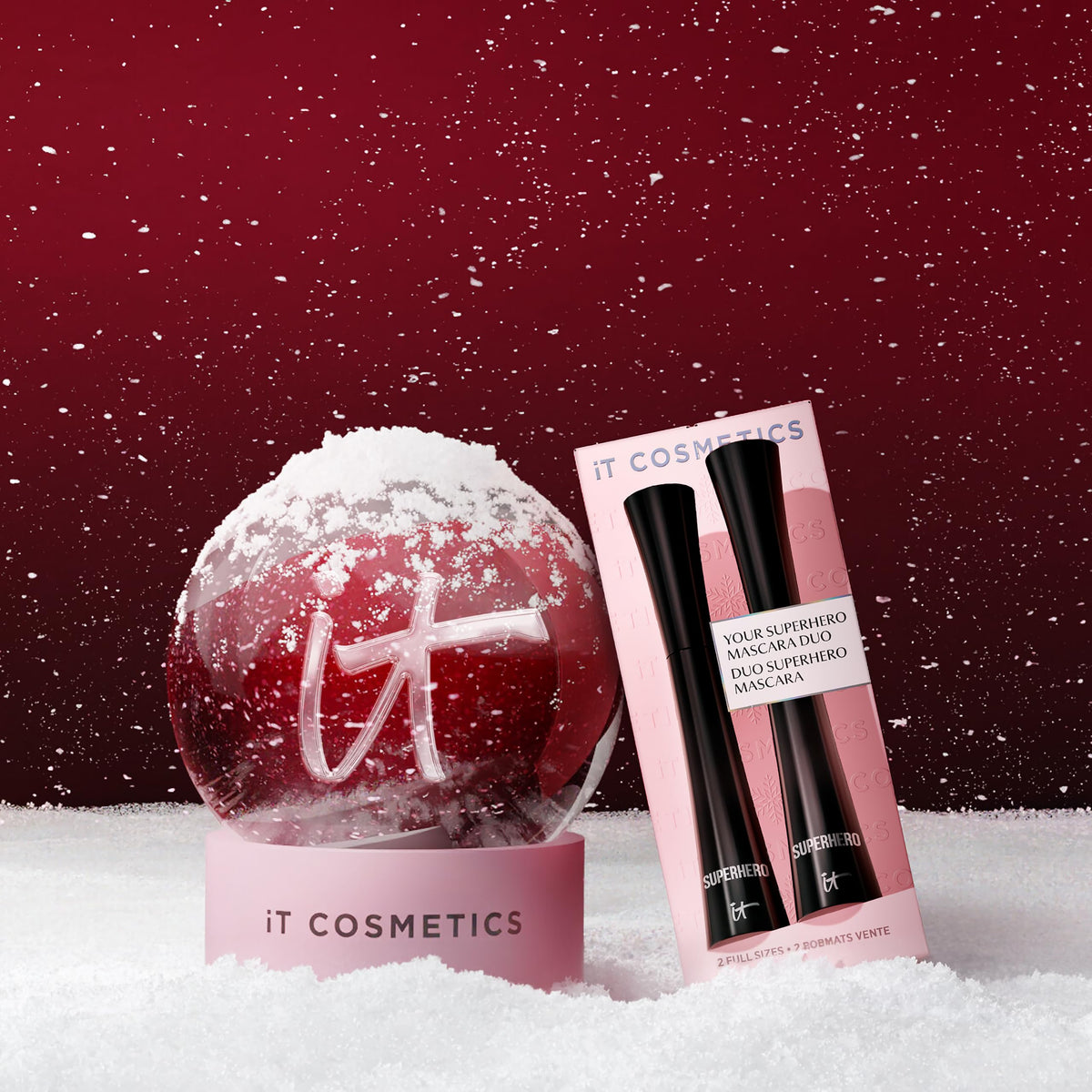 IT Cosmetics Superhero Lengthening Volumizing Mascara Duo - IT Cosmetics Official Imagery - 7