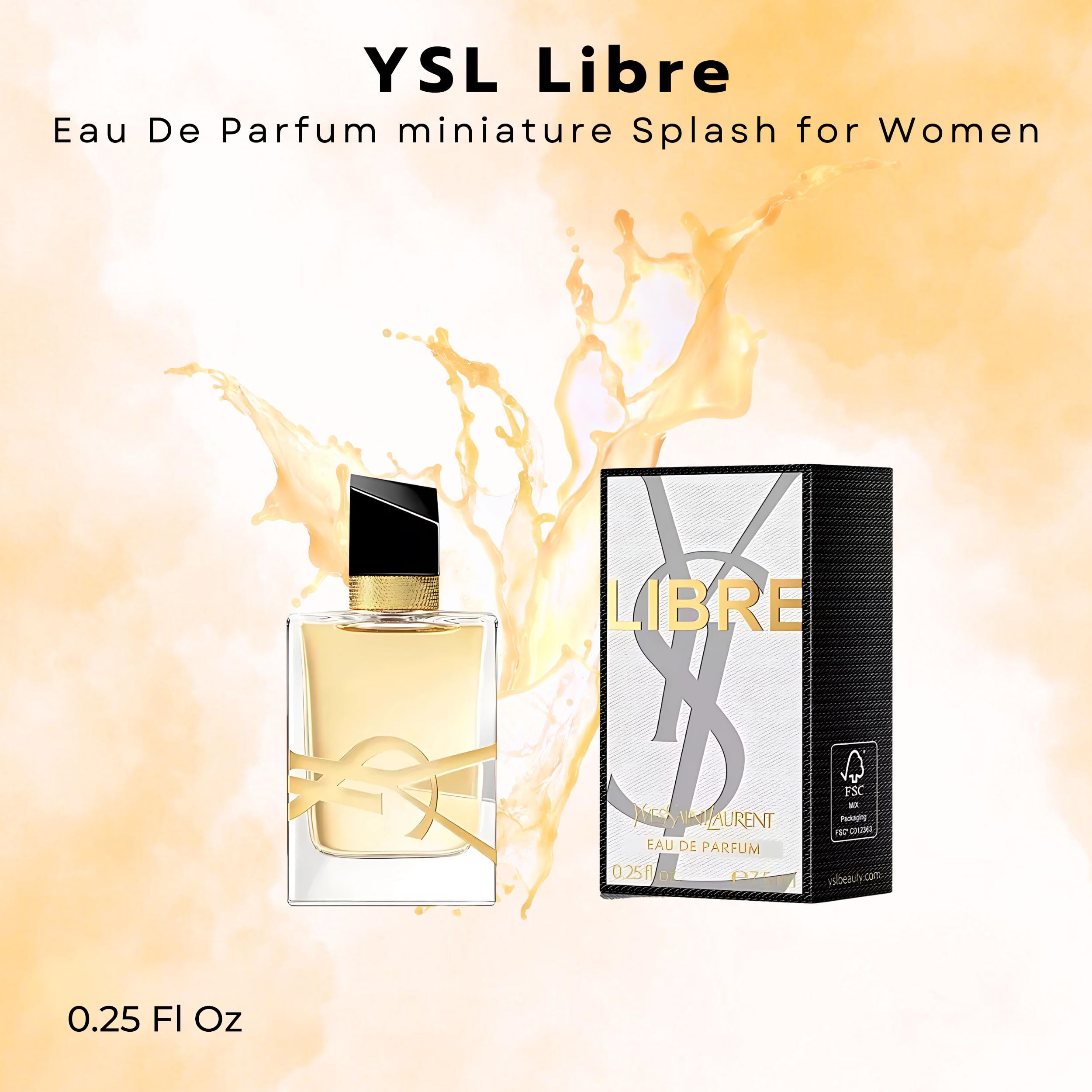 Yves Saint Laurent Libre for Women 0 25 oz Eau de Parfum - Yves Saint Laurent Official Imagery - 4