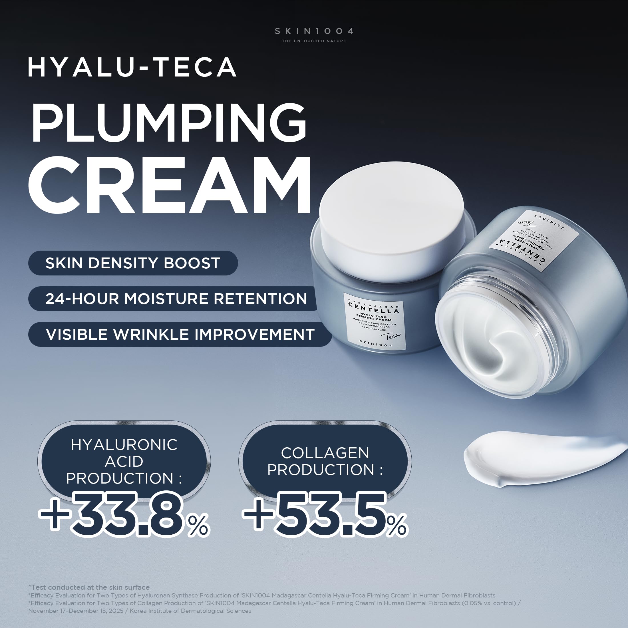 SKIN1004 Hyalu TECA Firming Cream, Face Moisturizer for Dewy, Plump Skin, Night - SKIN1004 Official Product View 3