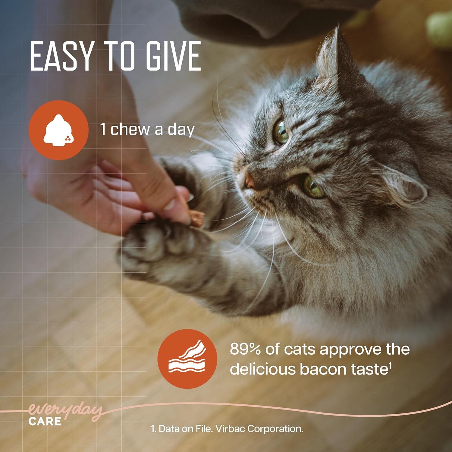 Virbac URSOLYX™ Soft Chews for cats supporting muscle health in senior and active cats, featuring soft, palatable treats.