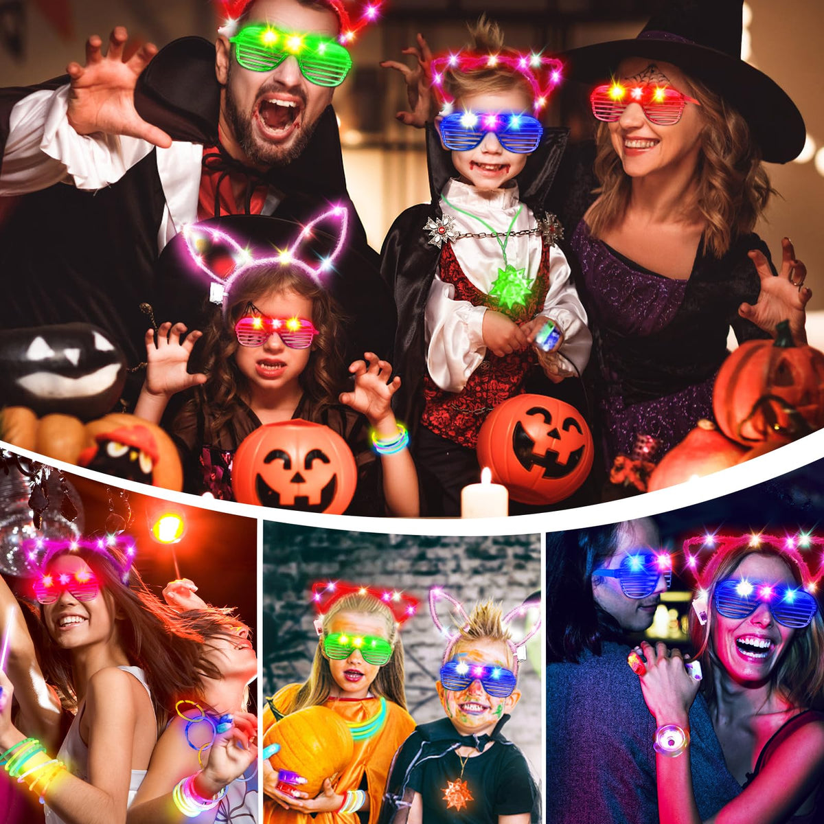MIBOTE 269PCS Glow in the Dark Party Supplies for Kid Adults - MIBOTE Official Imagery - 8