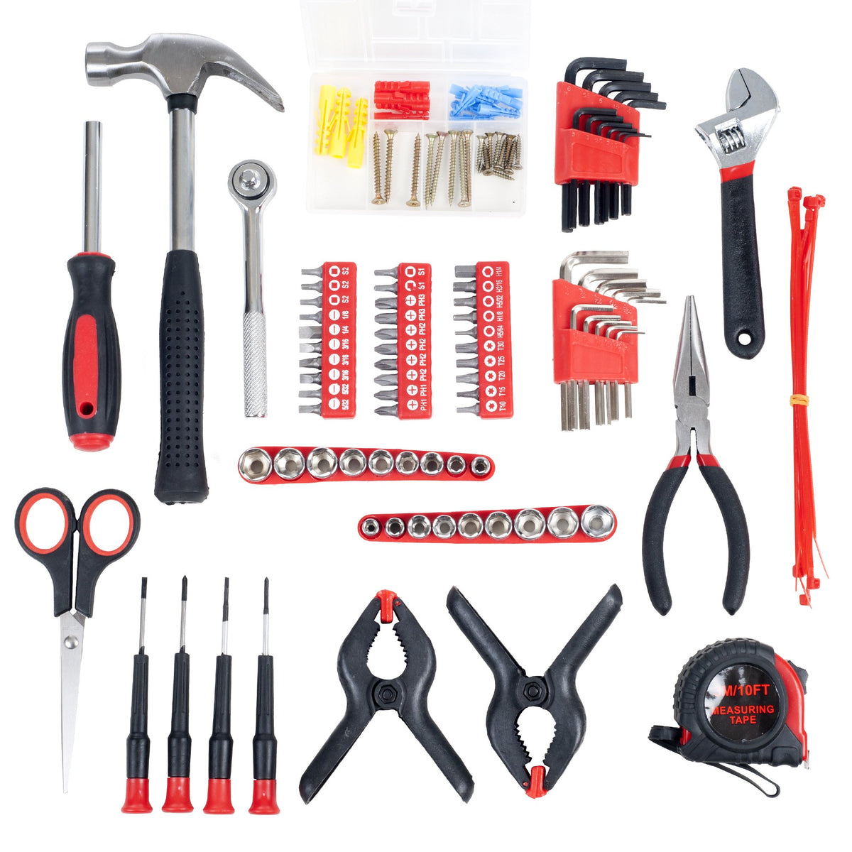 Stalwart Household Hand Tool Set with Roll Up Bag 86 Piece - Stalwart Official Imagery - 4