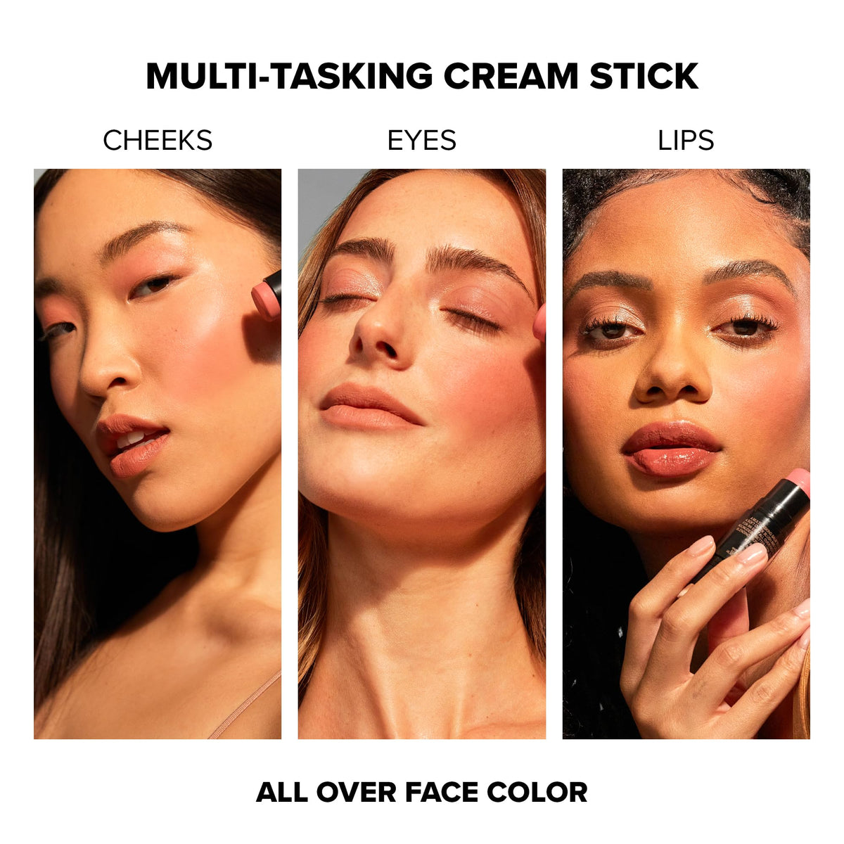 Nudestix Sunkissed Blush Bronze 3 Piece Mini Kit Matte Cream - Premium Selection Official Imagery - 4