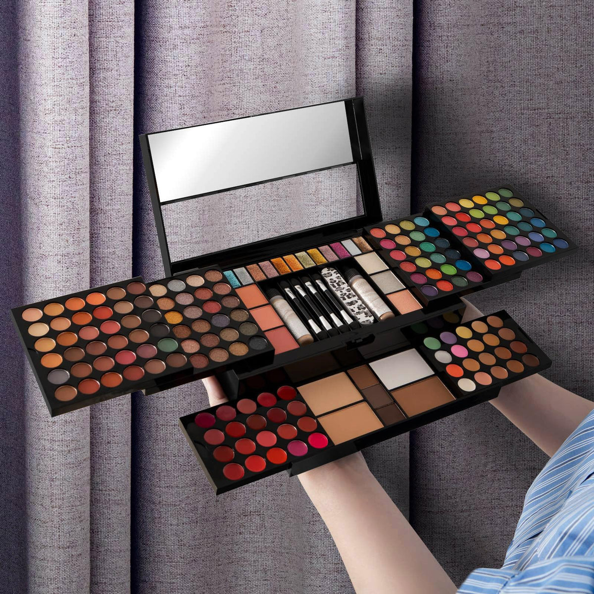 187 Colors Professional Makeup Palette - MISS ROSE M Official Imagery - 6