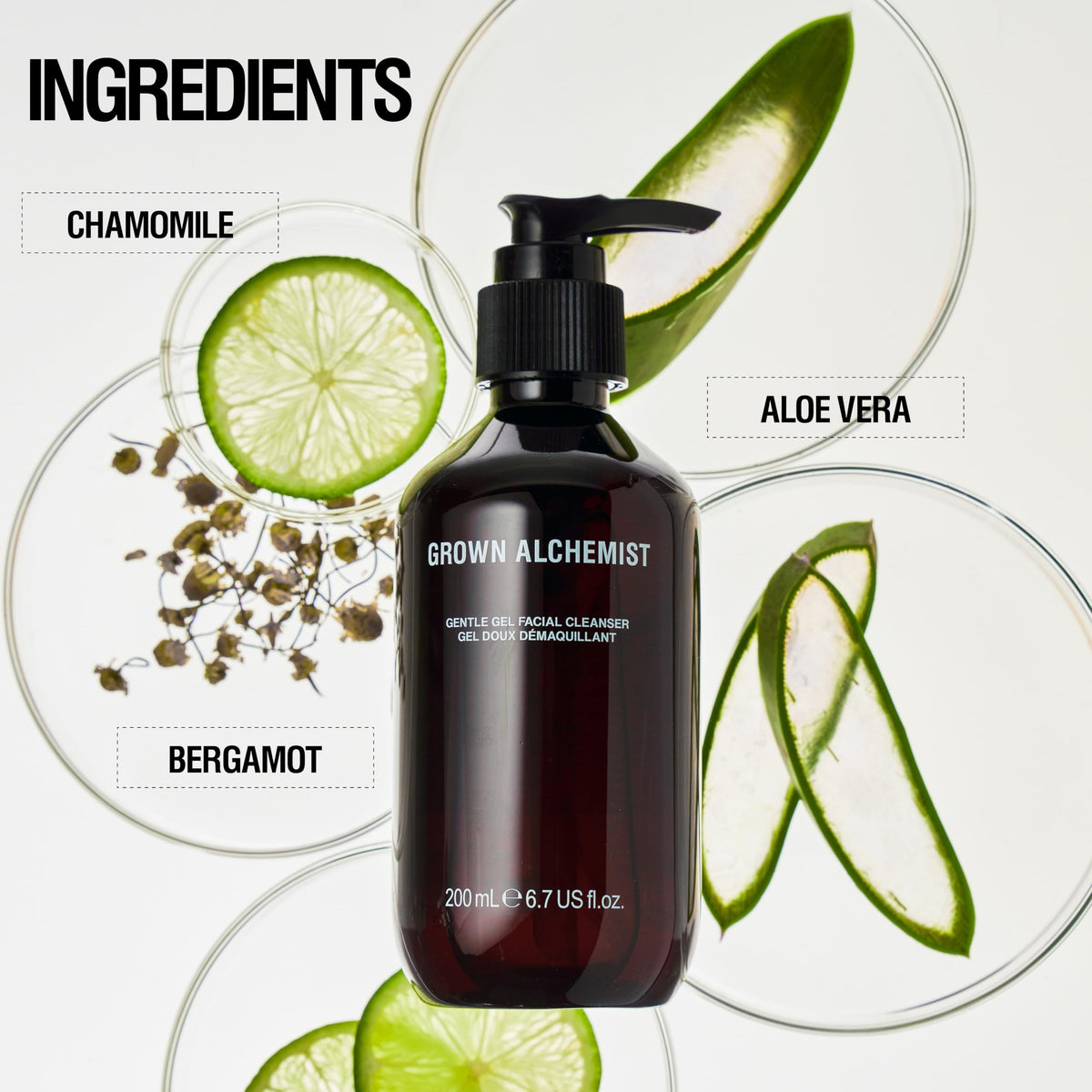 Grown Alchemist Gentle Gel Facial Cleanser Natural Face Wash - Grown Alchemist Official Imagery - 8