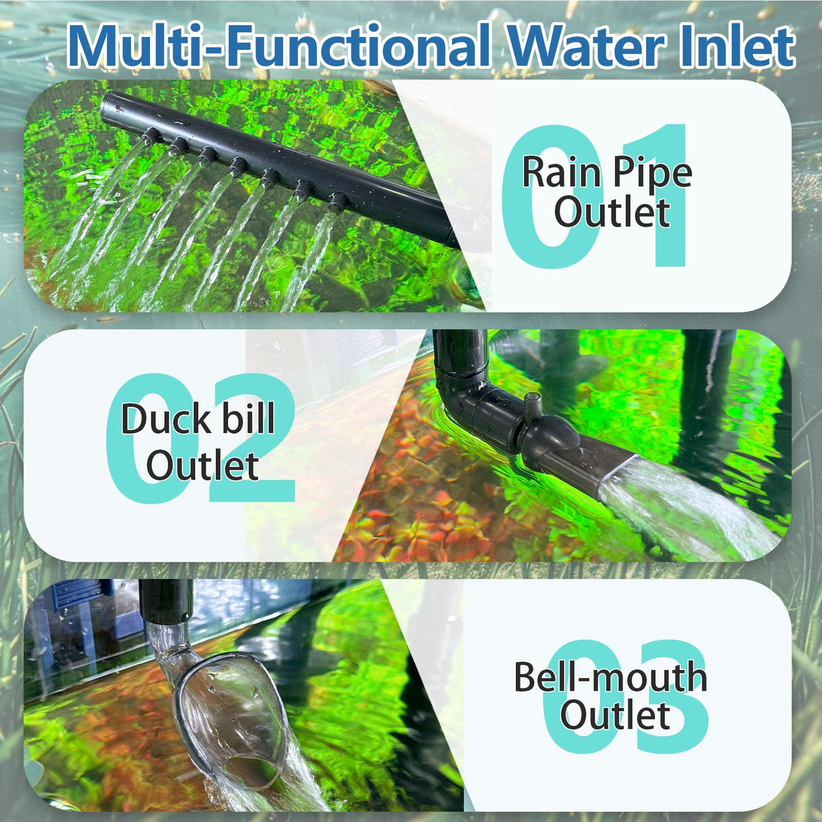 Three seconds Quiet Hang on Back Aquarium Filter 10 35 - Three seconds Official Imagery - 6