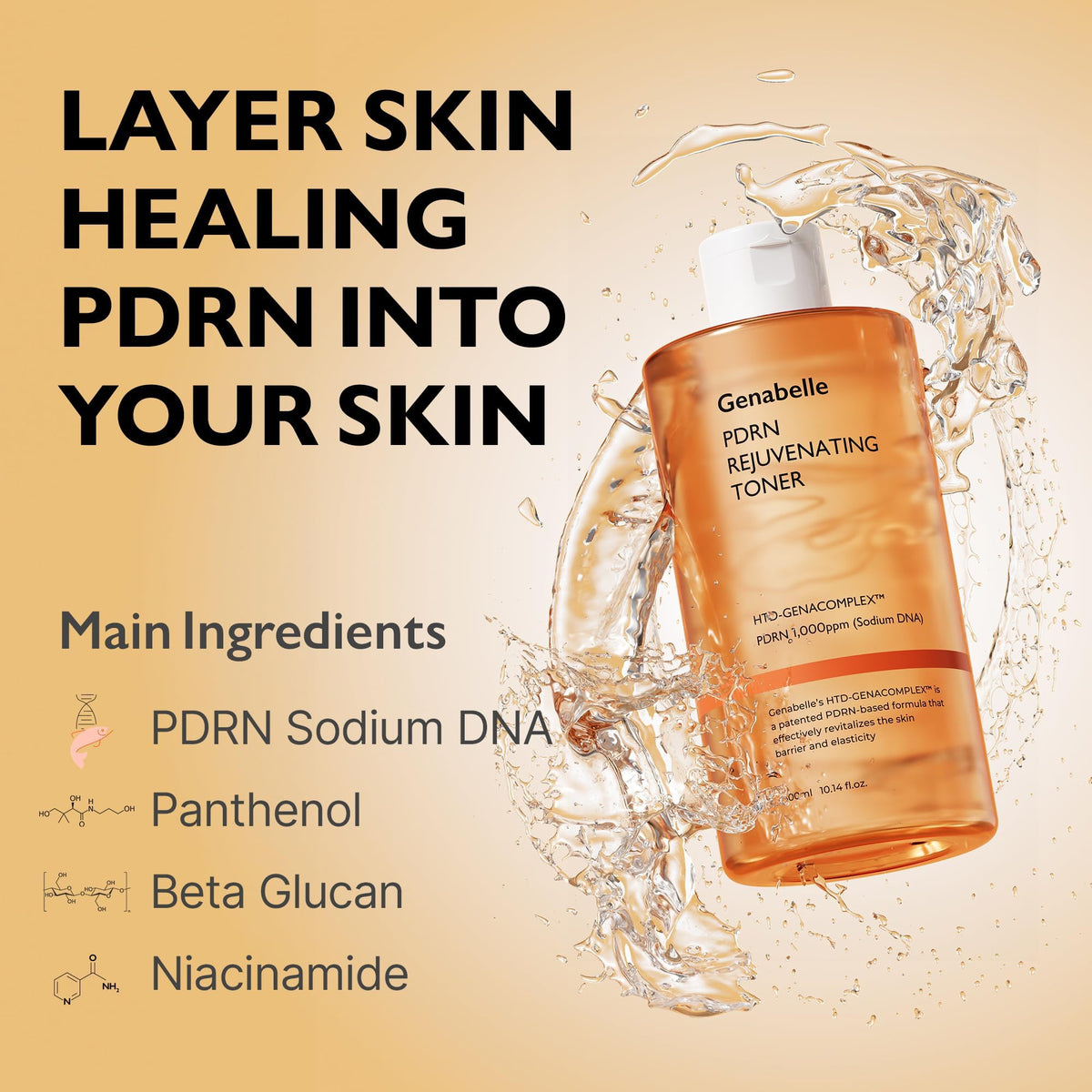 Genabelle PDRN Rejuvenating Toner - Genabelle Official Imagery - 5
