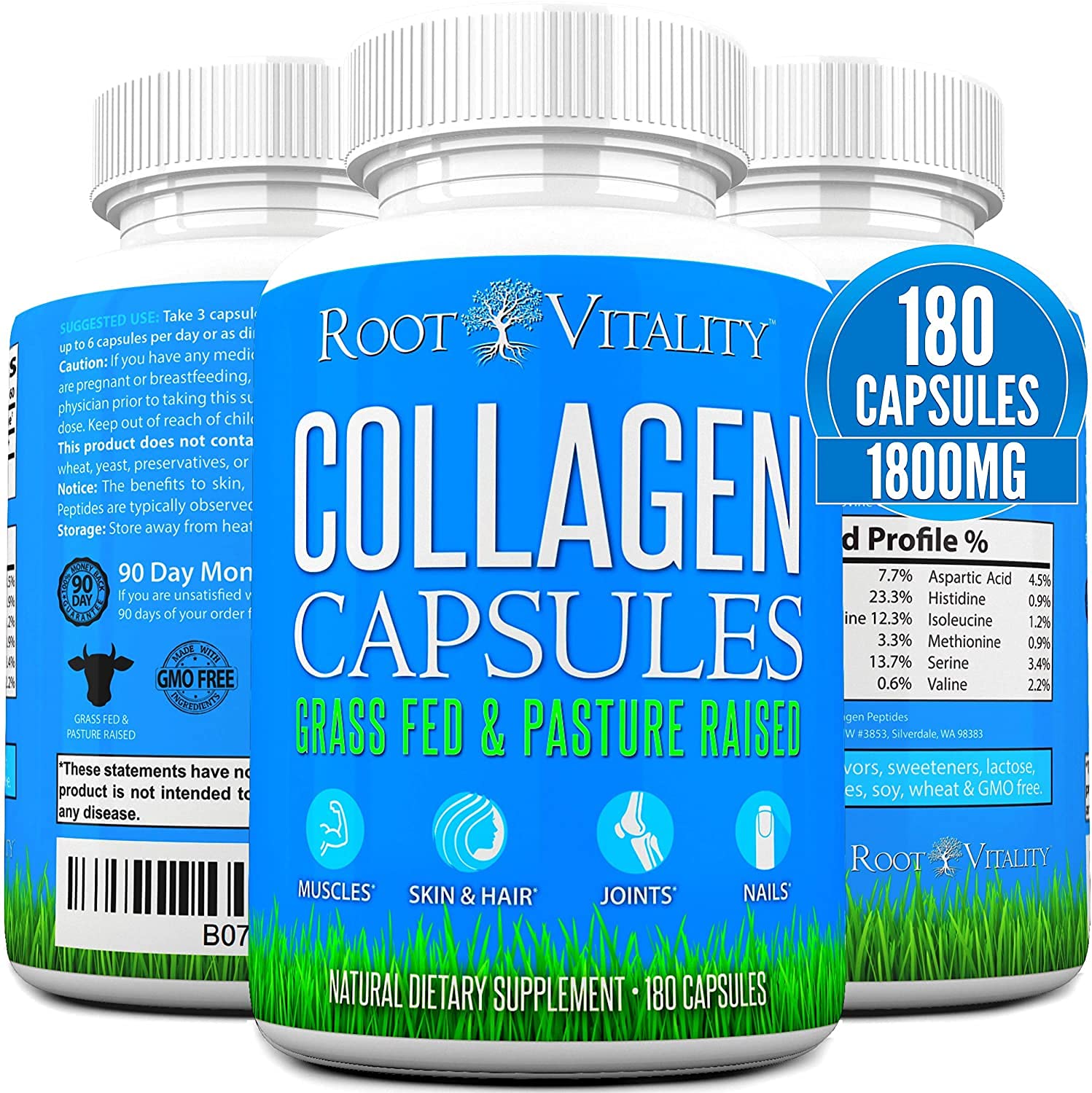 Root Vitality Collagen Peptides Powder - Root Vitality Official Imagery - 7