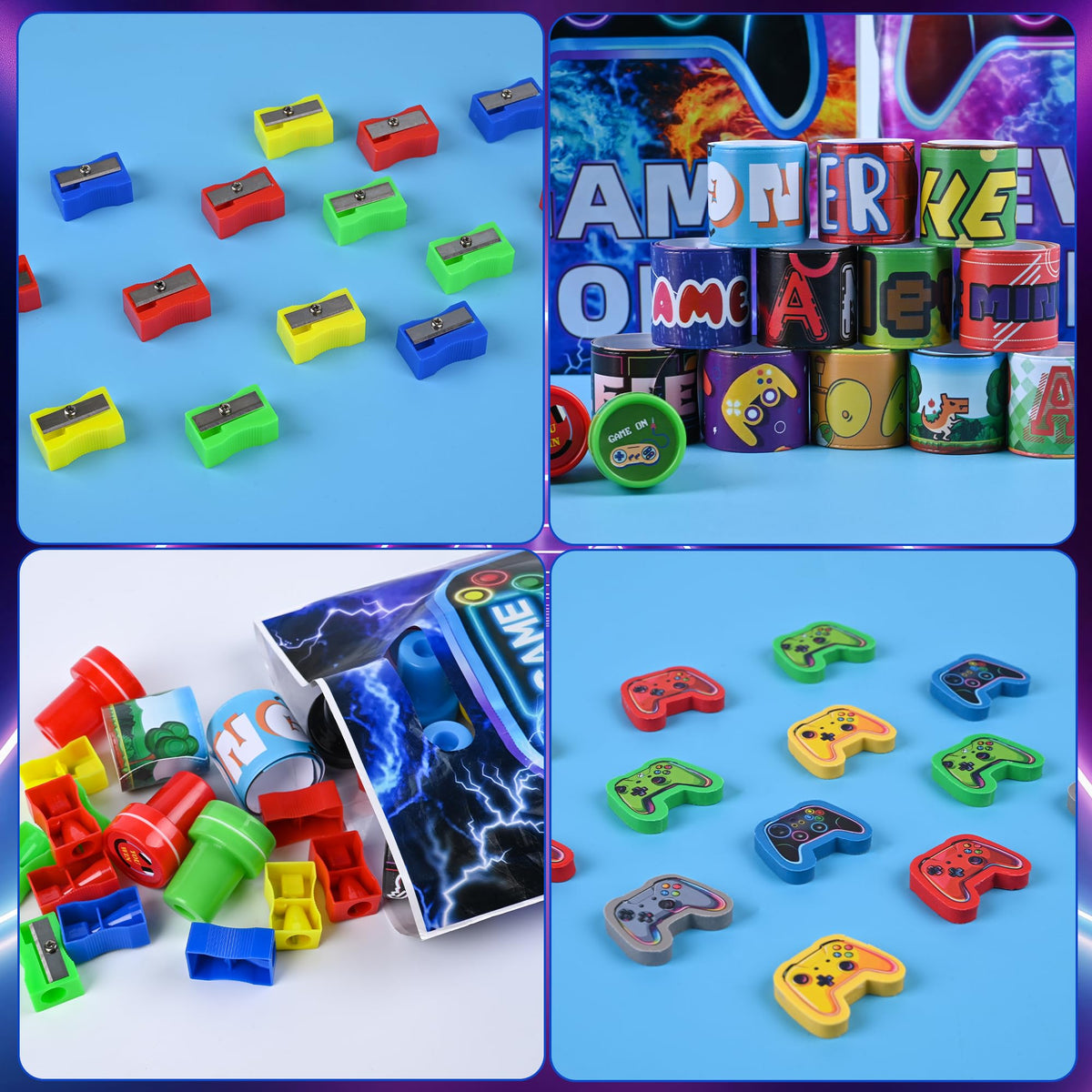 Ulema 218 Pcs Video Game Party Favors With Video Game - Ulema Official Imagery - 5
