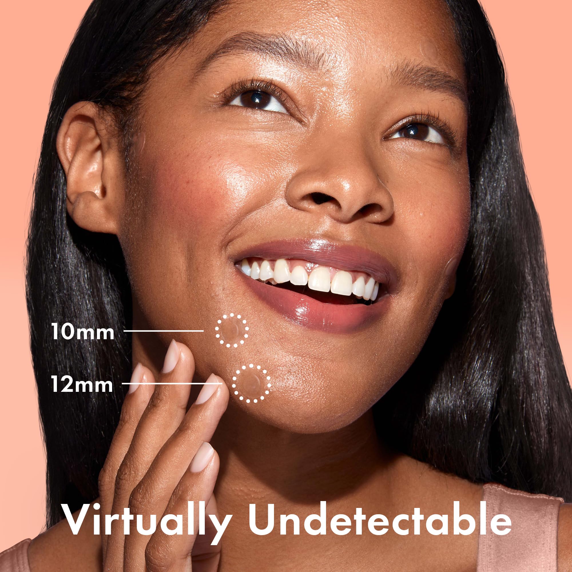 Rael Miracle Hydrocolloid Acne Pimple Patches in a 96-count package, designed to treat and protect blemishes on the skin.