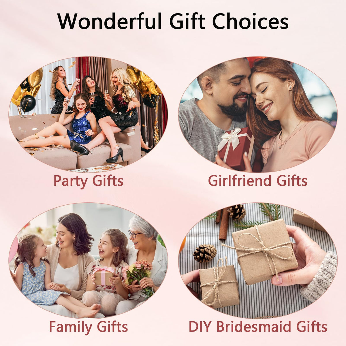 12 Pcs Mini Travel Jewelry Case Bridesmaid Proposal Gift - QUYLIXX Official Imagery - 8