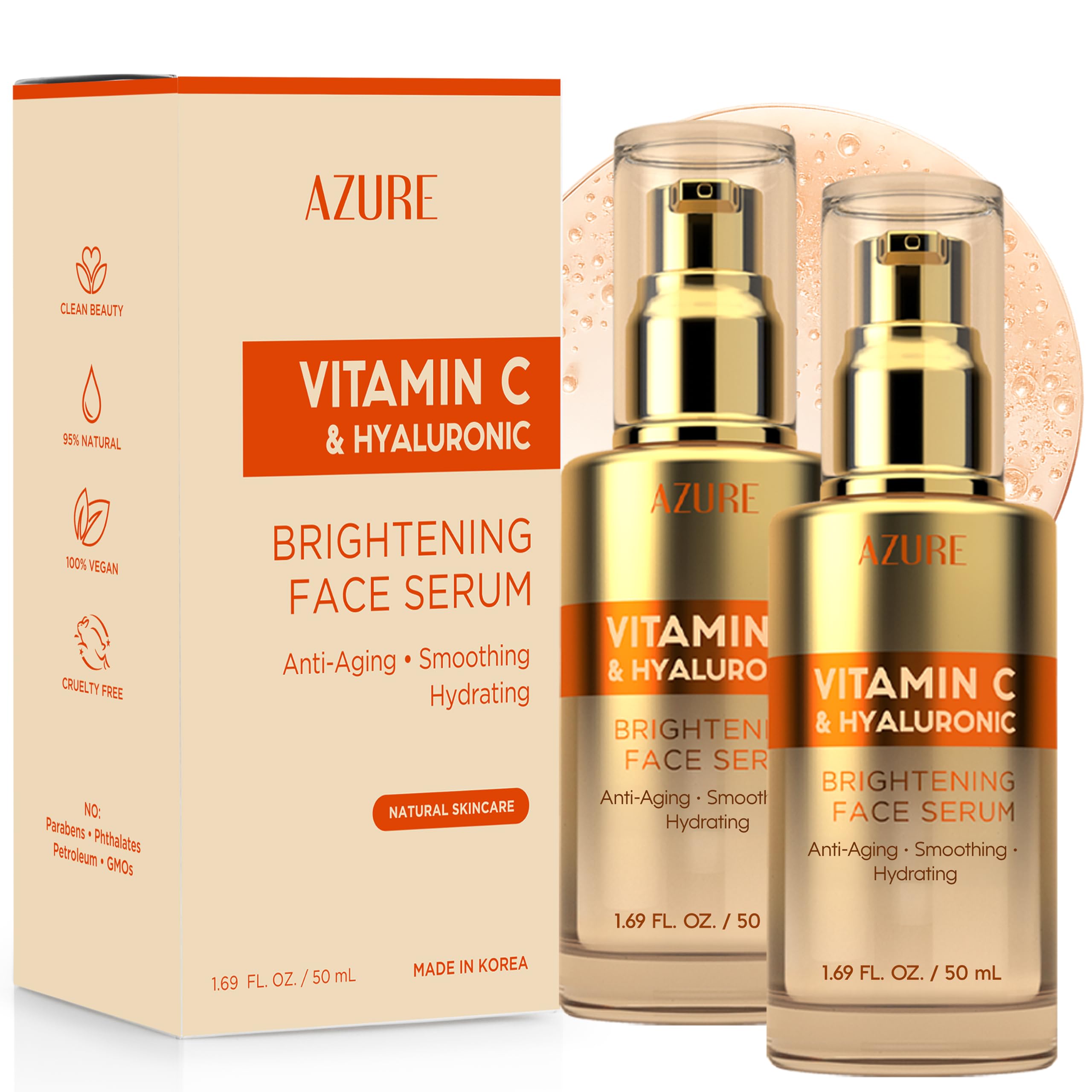 Azure Cosmetics Retinol Serum For Face - Azure Cosmetics Official Product Imagery - 8