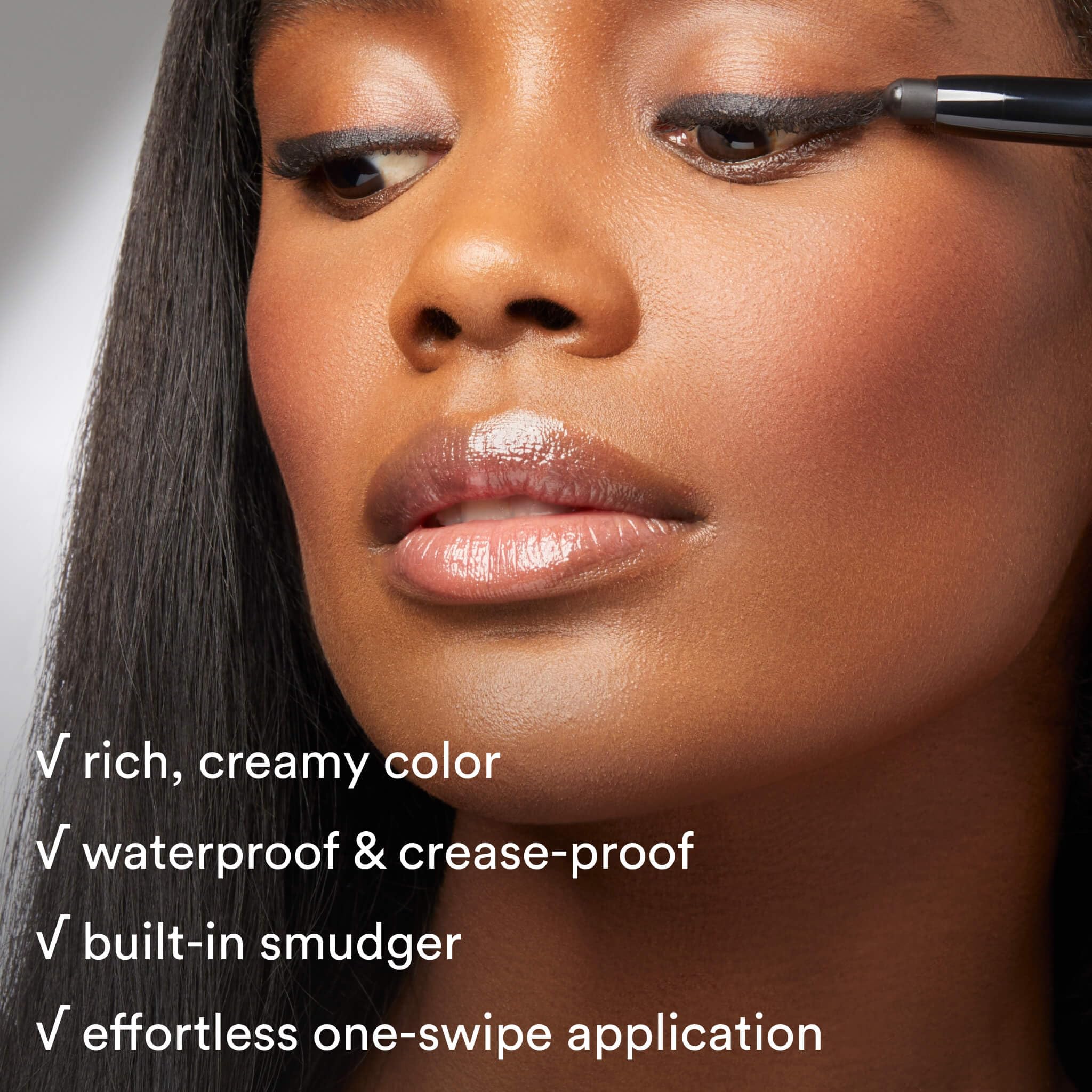 Julep Eyeshadow 101 Crème-to-Powder Eyeshadow Stick, Rose Shimmer - View 7