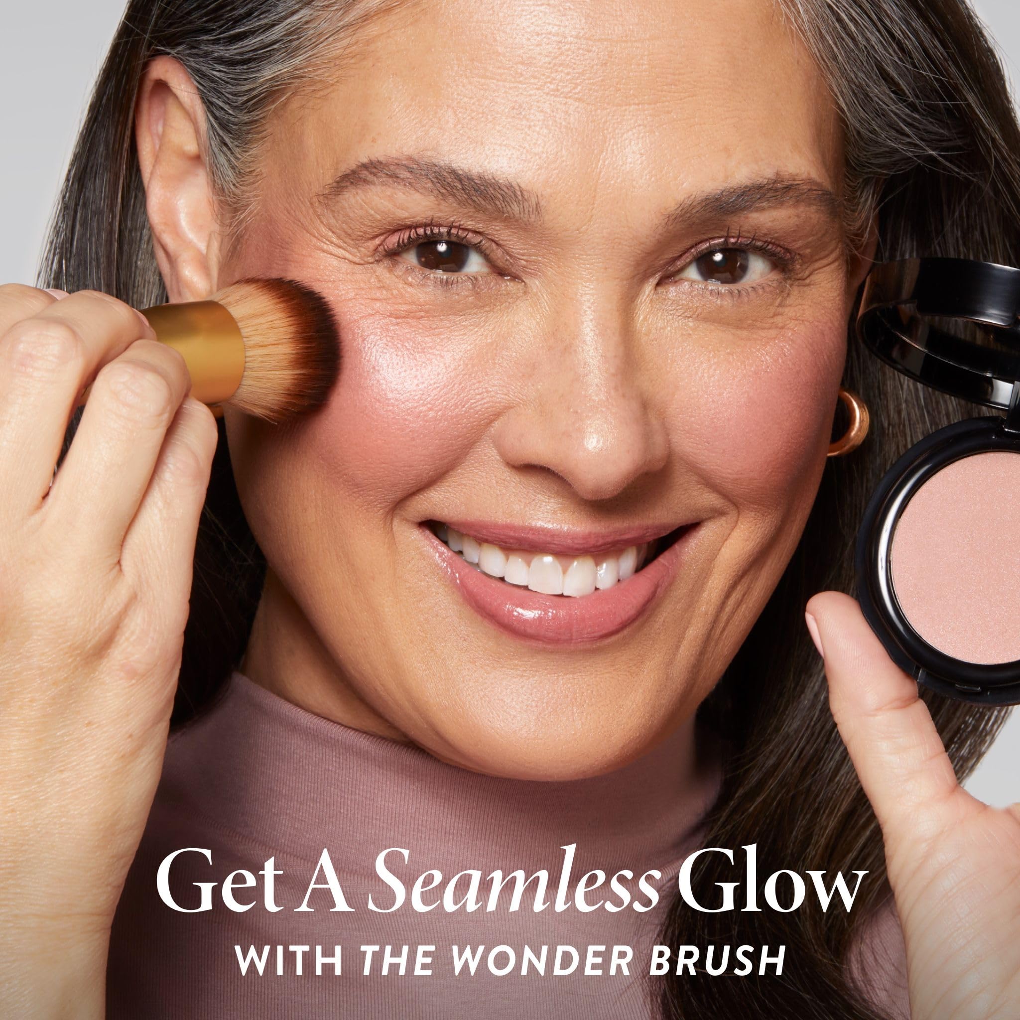 LAURA GELLER The Wonder Balm Cream Blush Multi Use Rosy - LAURA GELLER NEW YORK Official Imagery - 5