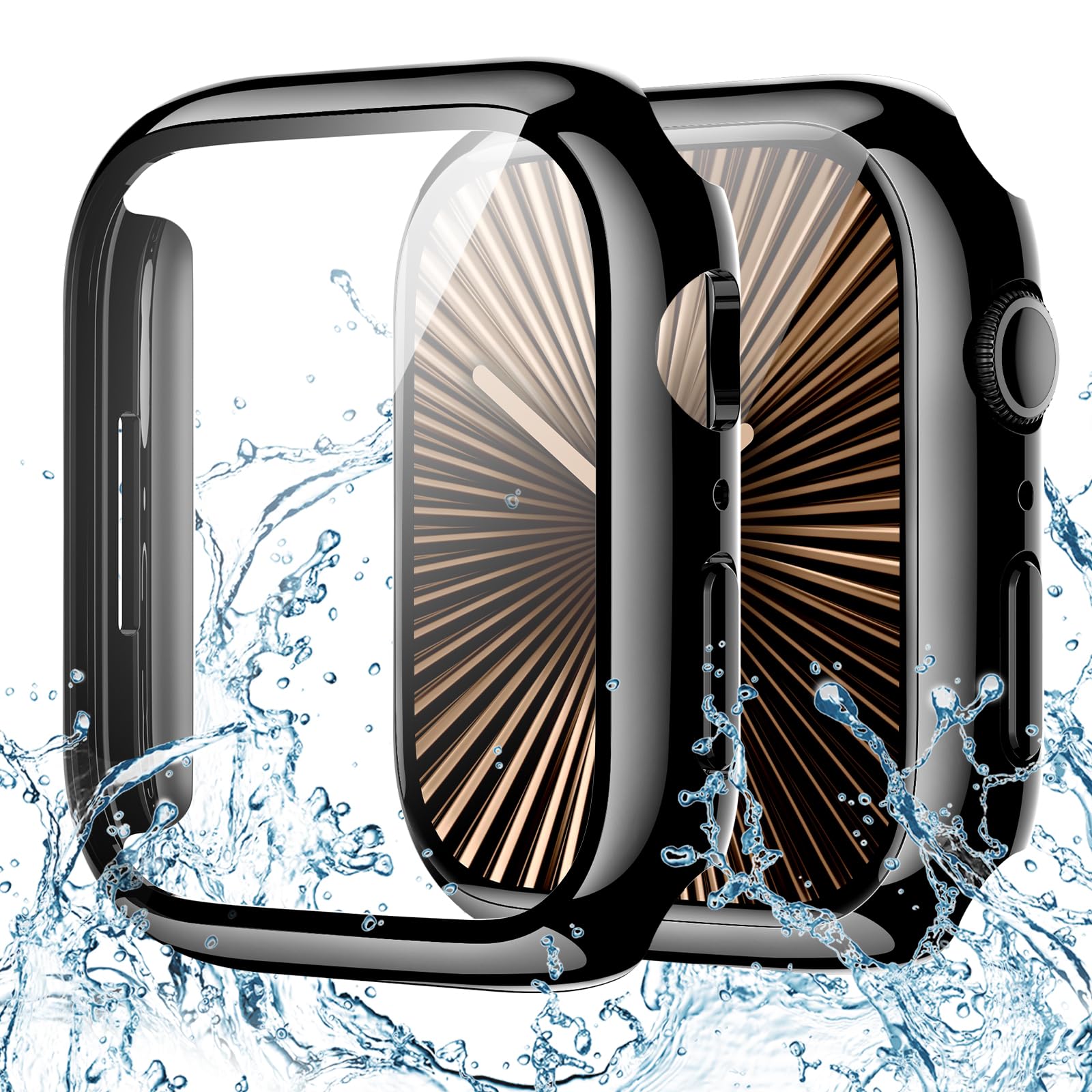 Goton IP67 Waterproof Case with Glass for Apple Watch Series 11/10 42m - View 1