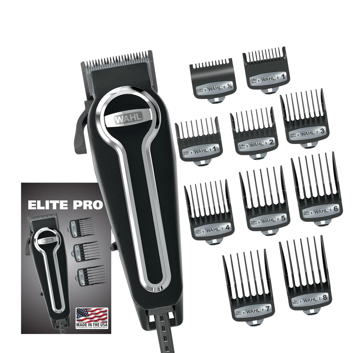 Wahl USA Elite Pro High Performance Corded Home Haircut - Wahl Official Imagery - 2