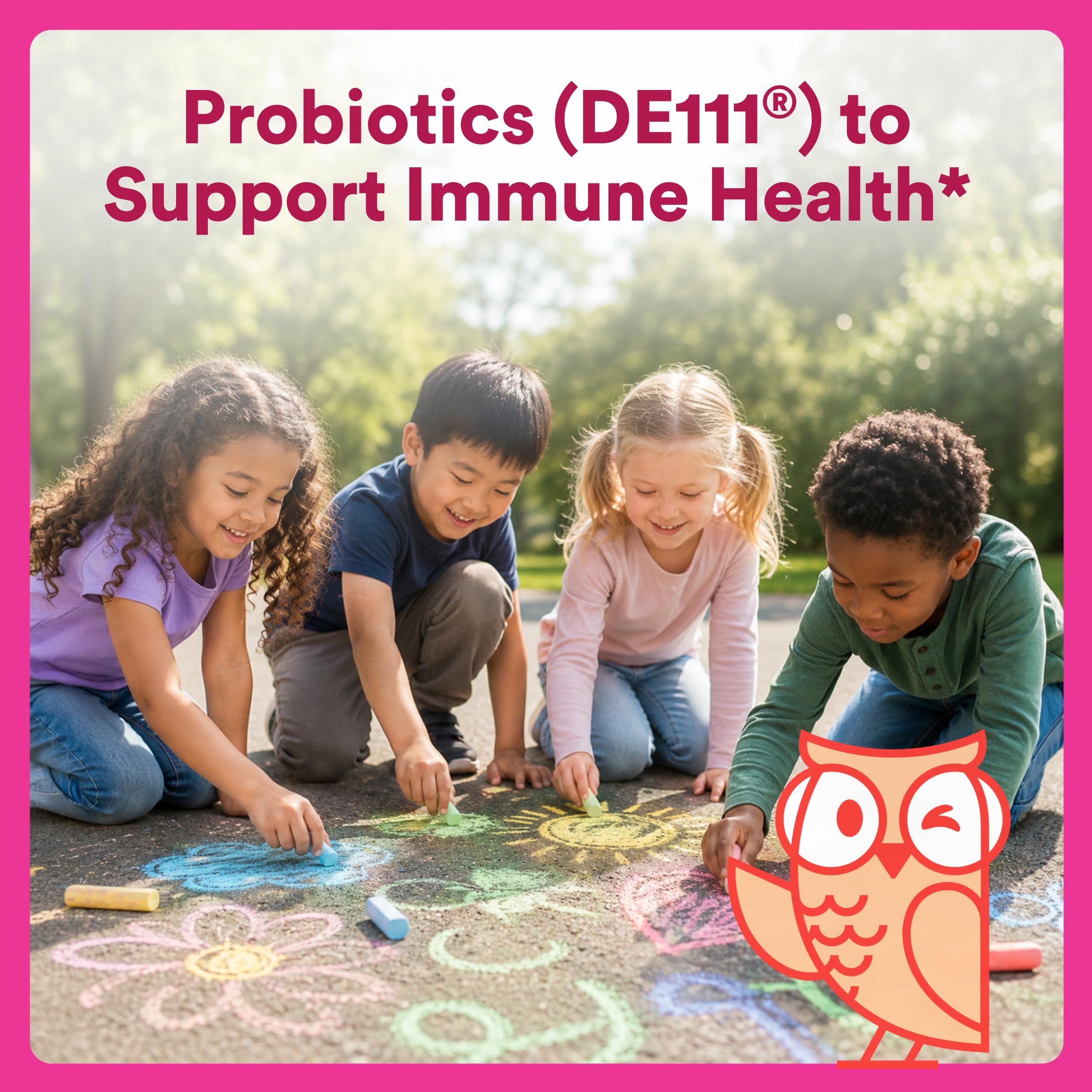 SmartyPants Kids Probiotic & Prebiotic Gummies, 60ct