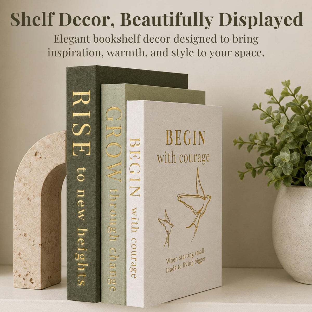 Decorative Books for Home Decor - AVIDA Home Collection Official Imagery - 6
