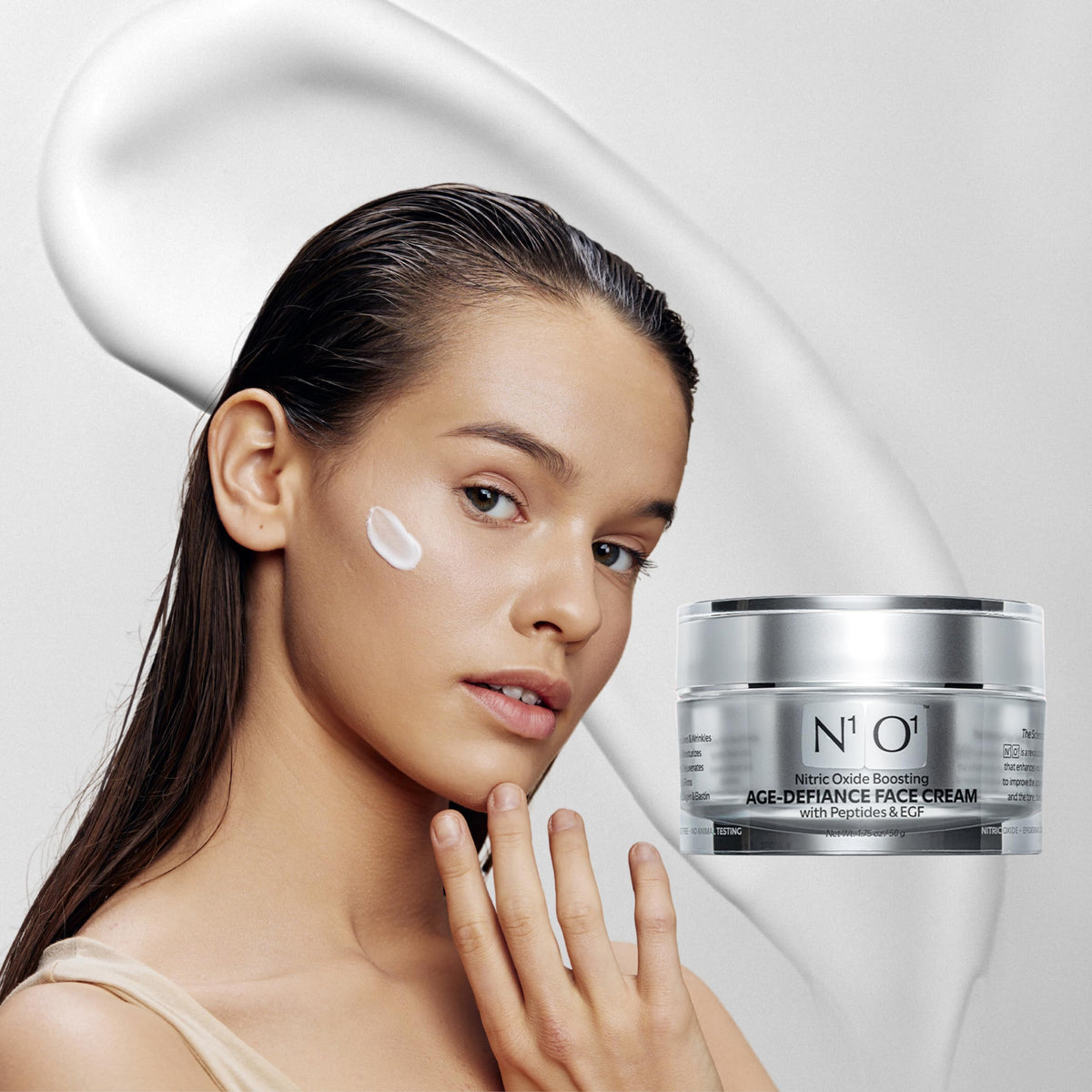 N1O1 Nitric Oxide Face Cream Anti Aging Skincare Routine 1 - N1O1 Official Product Imagery - 8
