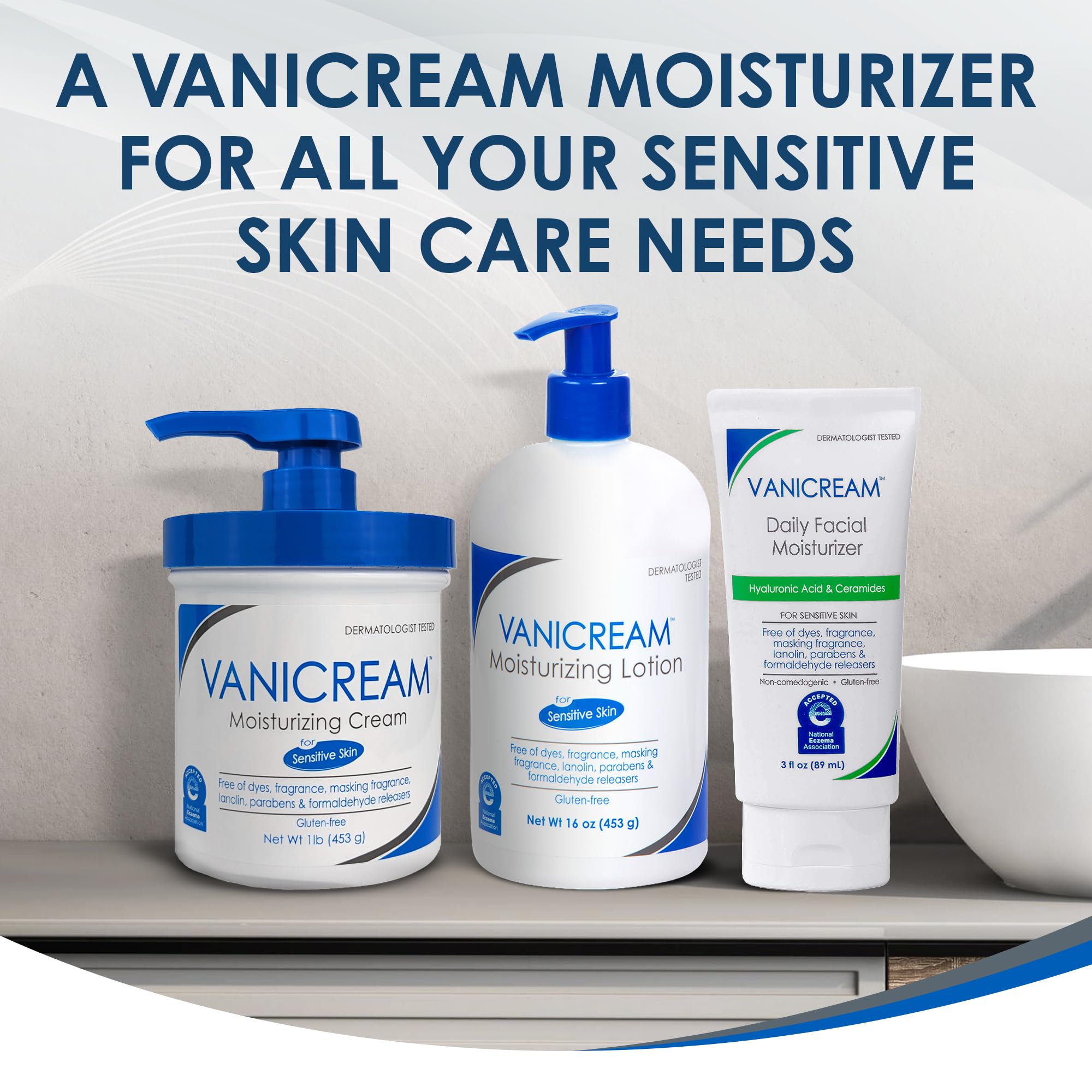 Vanicream Moisturizing Lotion, Body and Face Moisturizer, Pump - Vanicream Official Product View 9