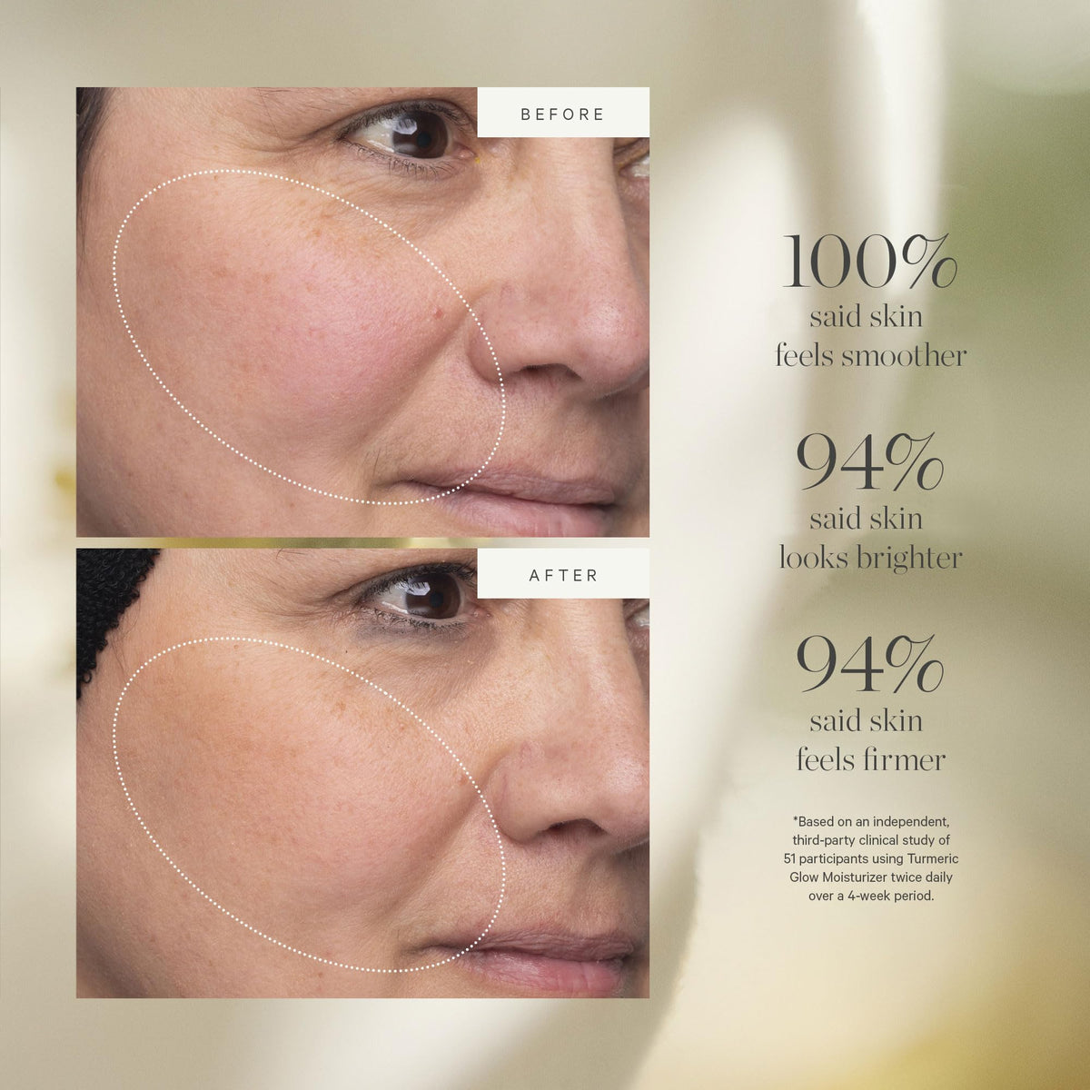 KORA Organics Turmeric Glow Face Moisturizer Cream Radiance - KORA Organics Official Imagery - 5