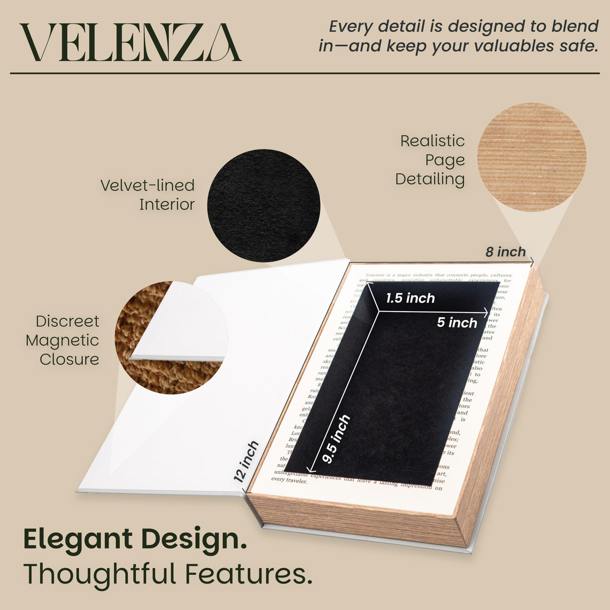 Cities Faux Book Storage Box - Velenza Official Imagery - 5