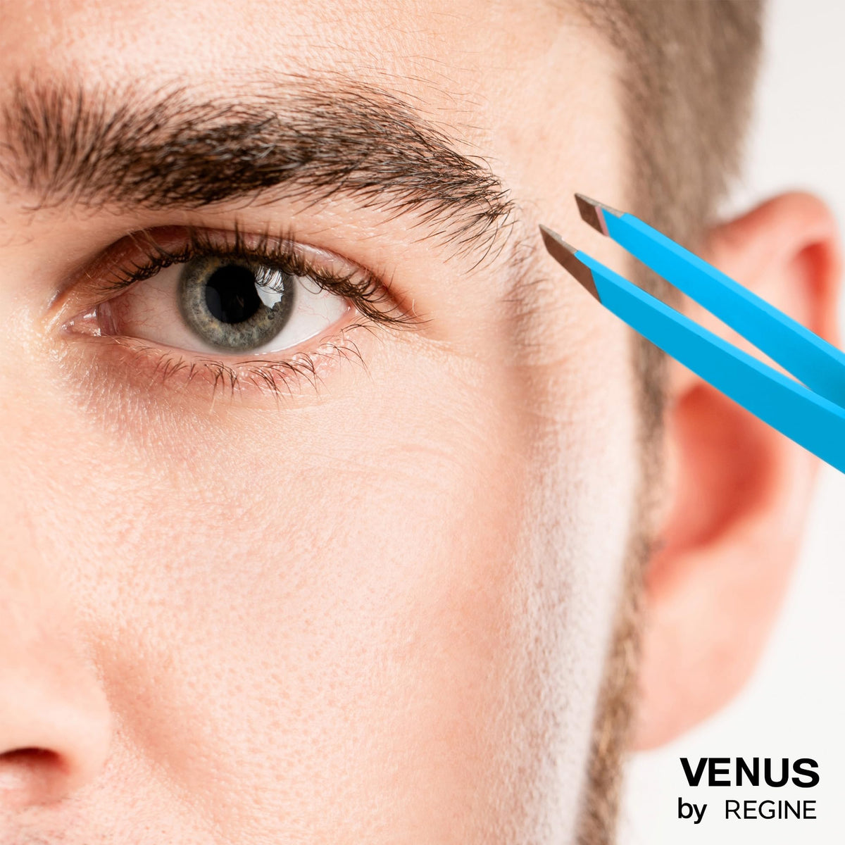 Venus by Regine Slant Tweezers Blue - Regine Switzerland Official Imagery - 7