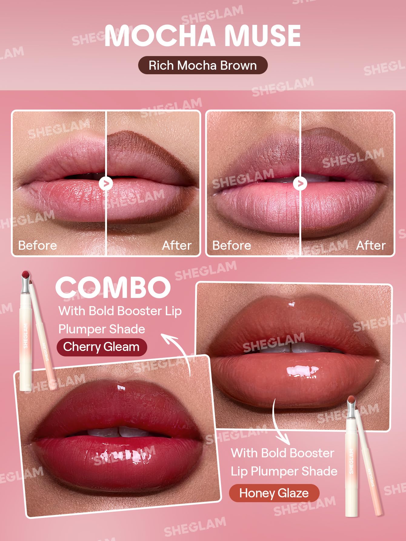 SHEGLAM Bold Booster Plumping Lip LinerPlumps & Moisturizes Cruelty-Fr - View 7