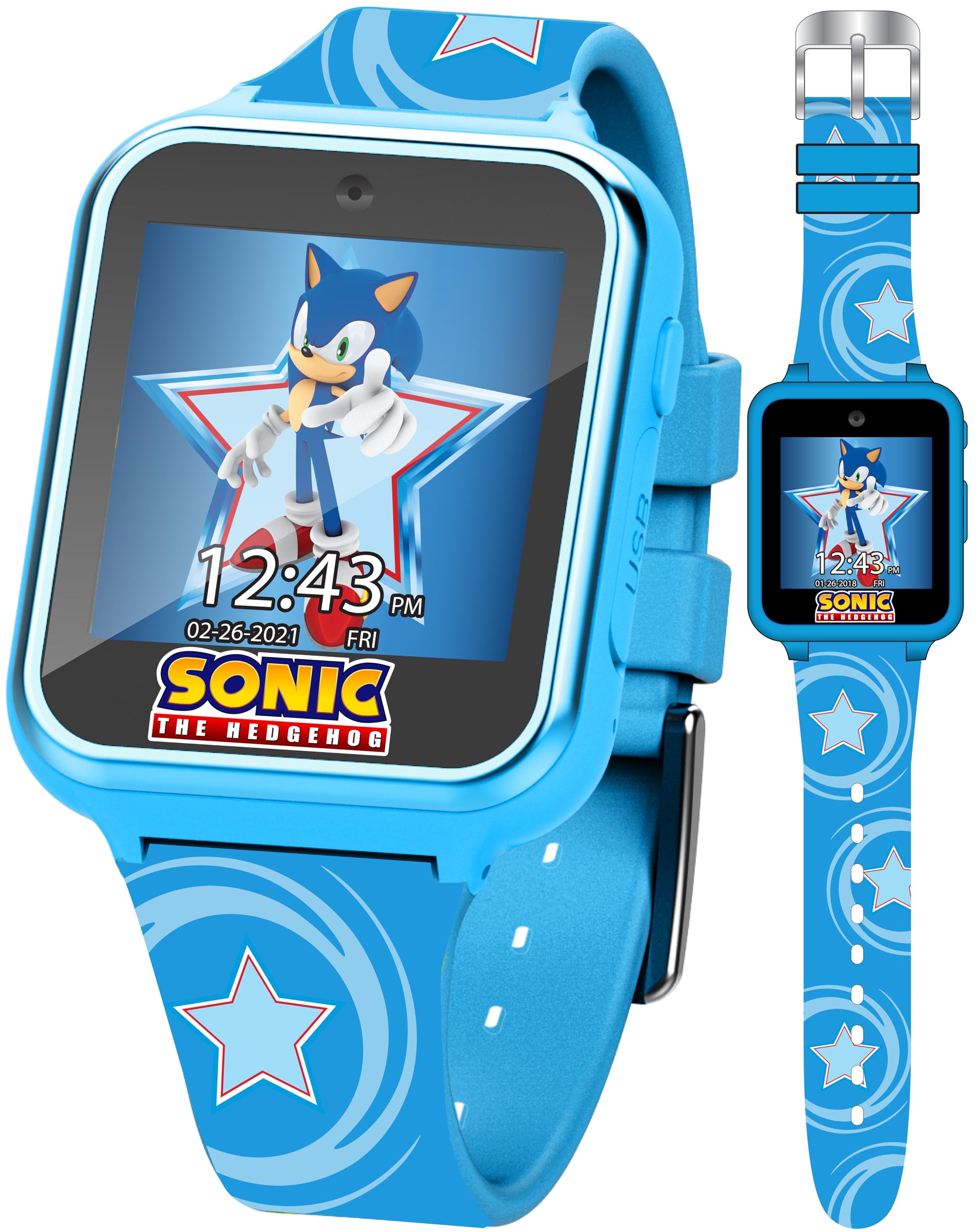 Accutime SEGA Sonic the Hedgehog Educational Learning Touchscreen Smar - View 9