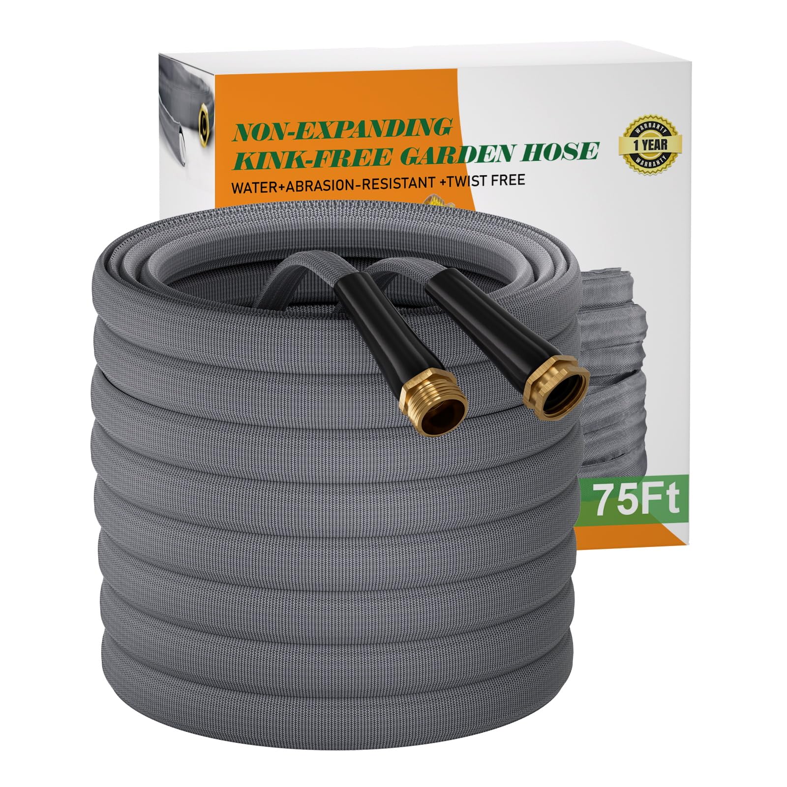 MEACKLE Garden Hose 100 FT, Non-Expanding Water Hose, Kink-Free - MEACKLE Official Product View 9