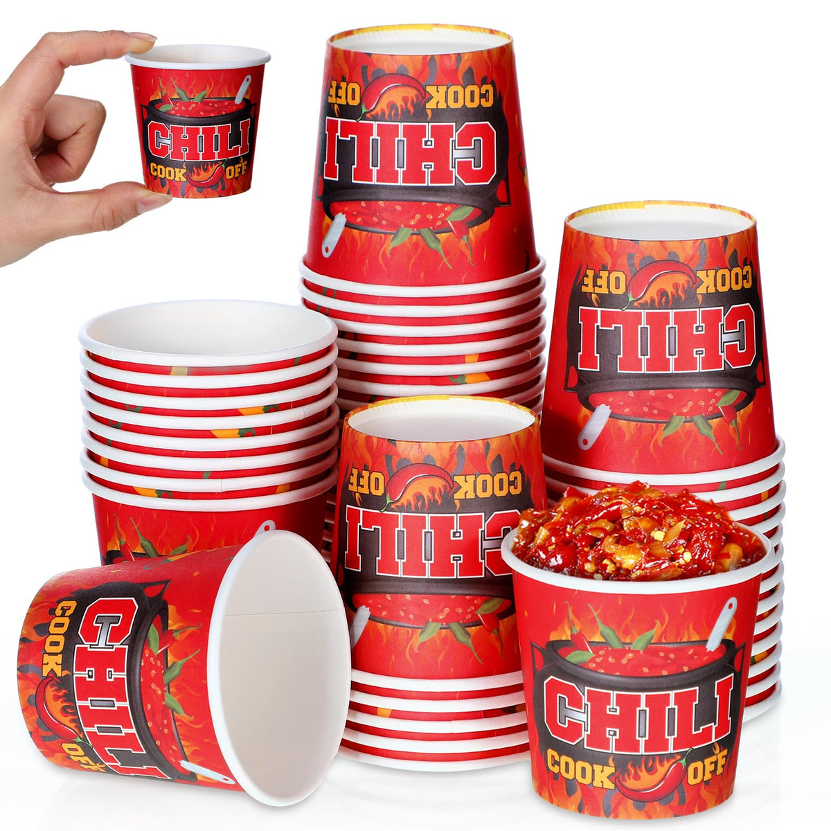 Teenyyou Chili Cook off Tasting Cups mini Chili Portion - Teenyyou Official Imagery - 8