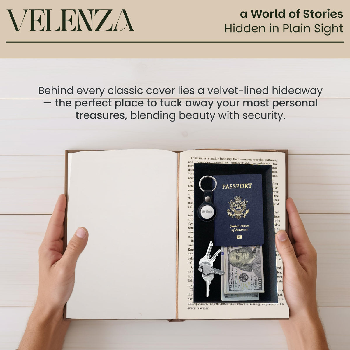 Cities Faux Book Storage Box - Velenza Official Imagery - 7