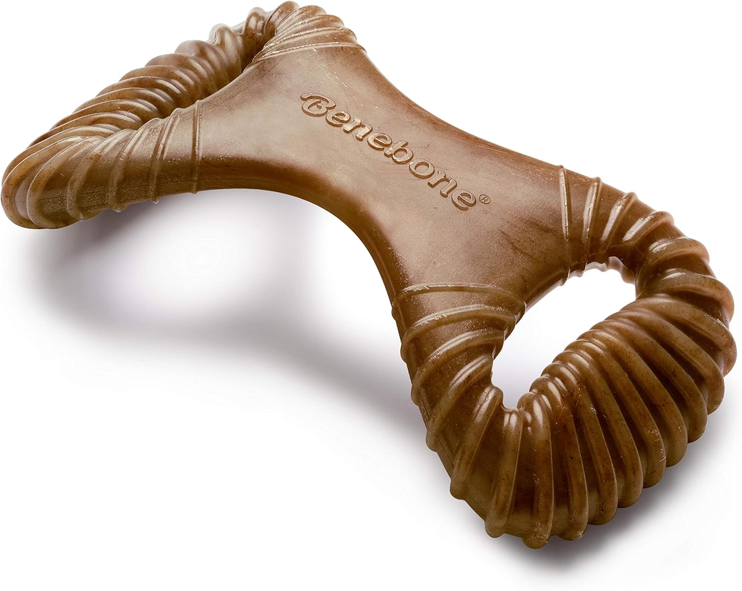 Benebone Puppy 4-pack dog chew toys for small dogs under 30lbs, durable and made in the USA, featuring natural flavor chews.