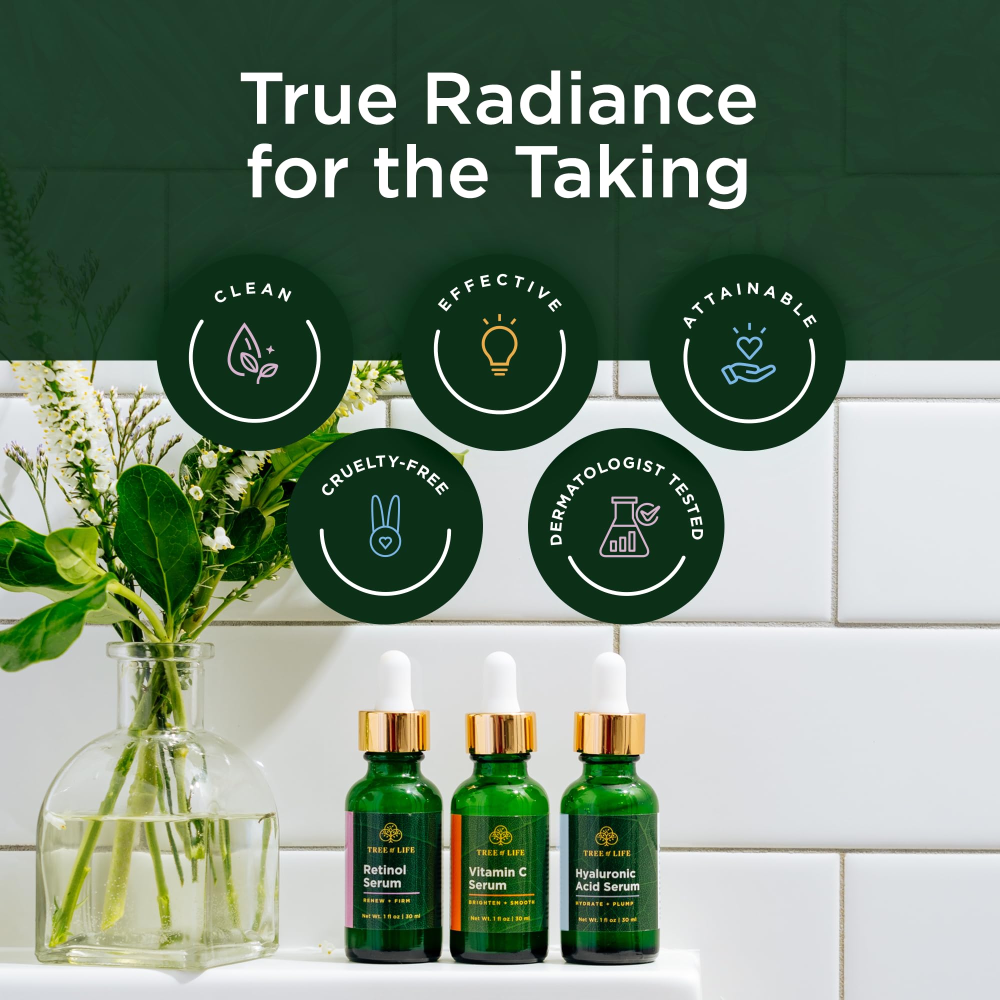 Tree of Life Face Serum Skin Care, Facial Serum for Women and - Tree of Life
