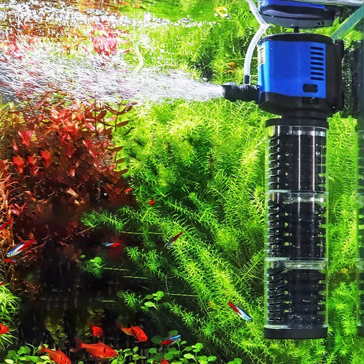 Fish Tank Filter Powerful 400GPH for 75 200 Gallon Large - TARARIUM Official Imagery - 2