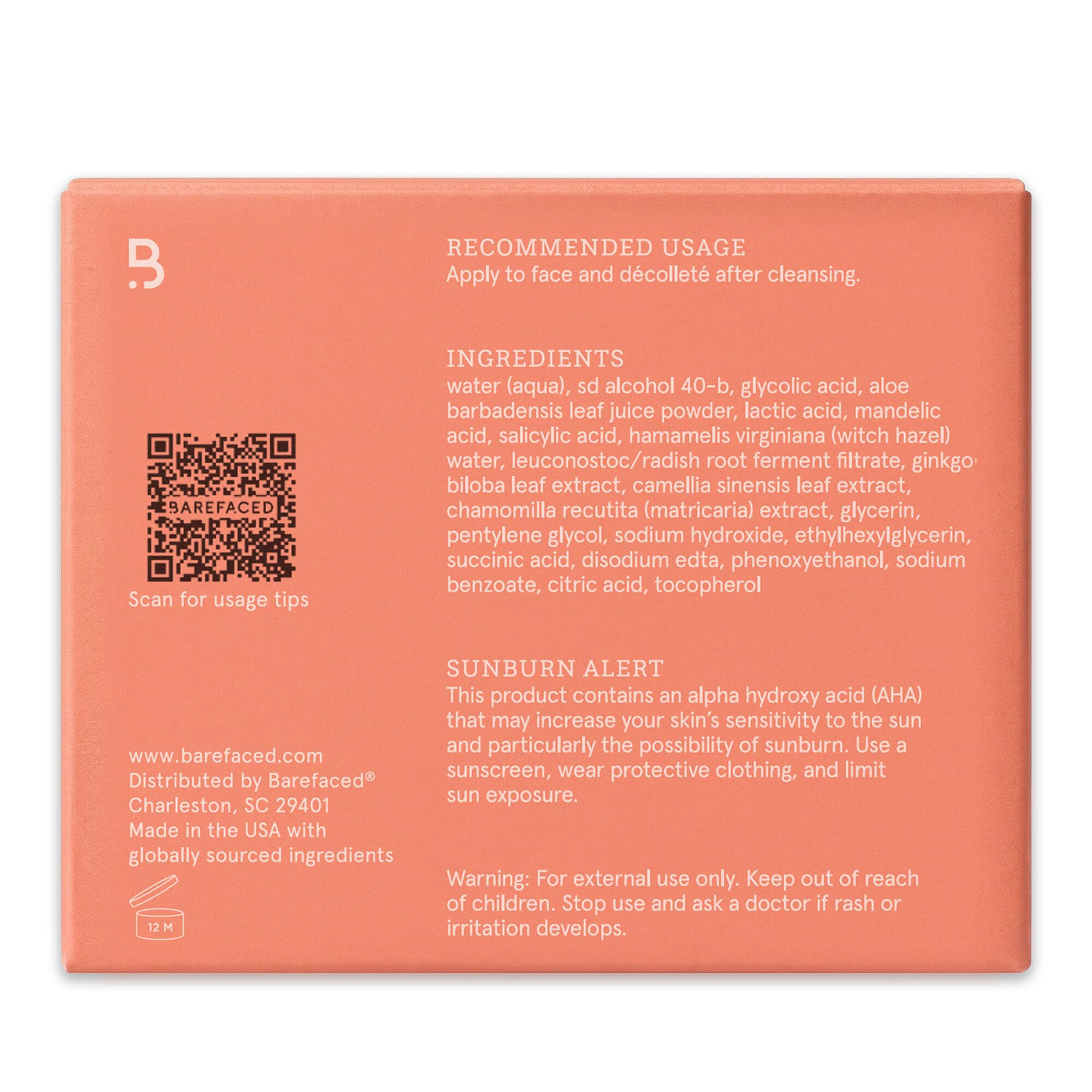 Barefaced Toning and Exfoliating Pads - Barefaced Official Imagery - 8