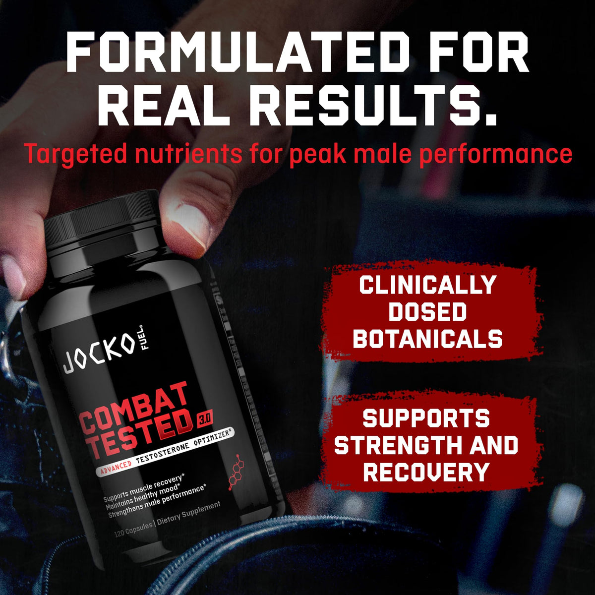 Jocko Fuel Combat Tested 3 0 Mens Test Supplement 120 Count - Jocko Fuel Official Imagery - 7