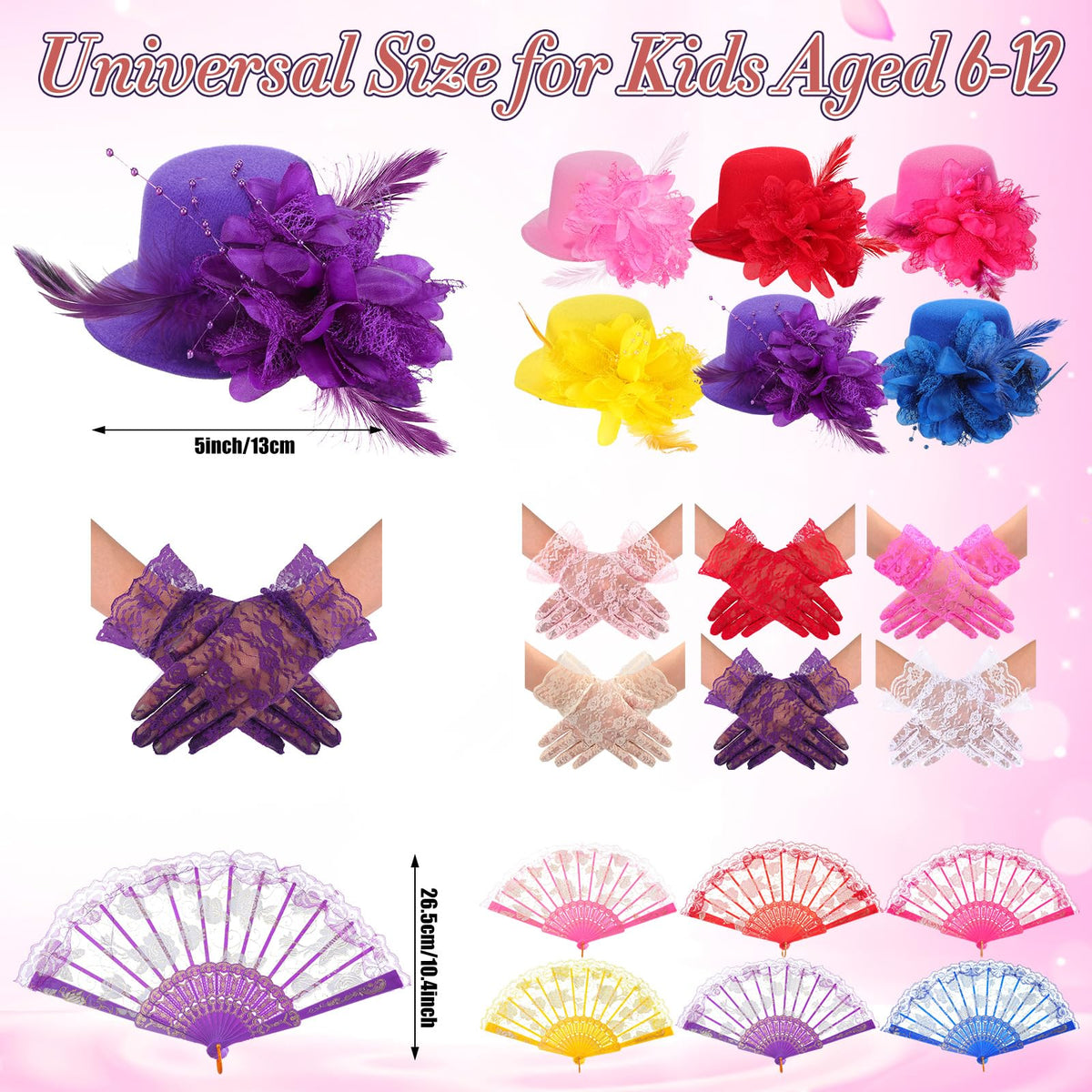 JaGely 18 Pcs Girls Tea Party Supplies Girls Mini Tea Party - JaGely Official Imagery - 3