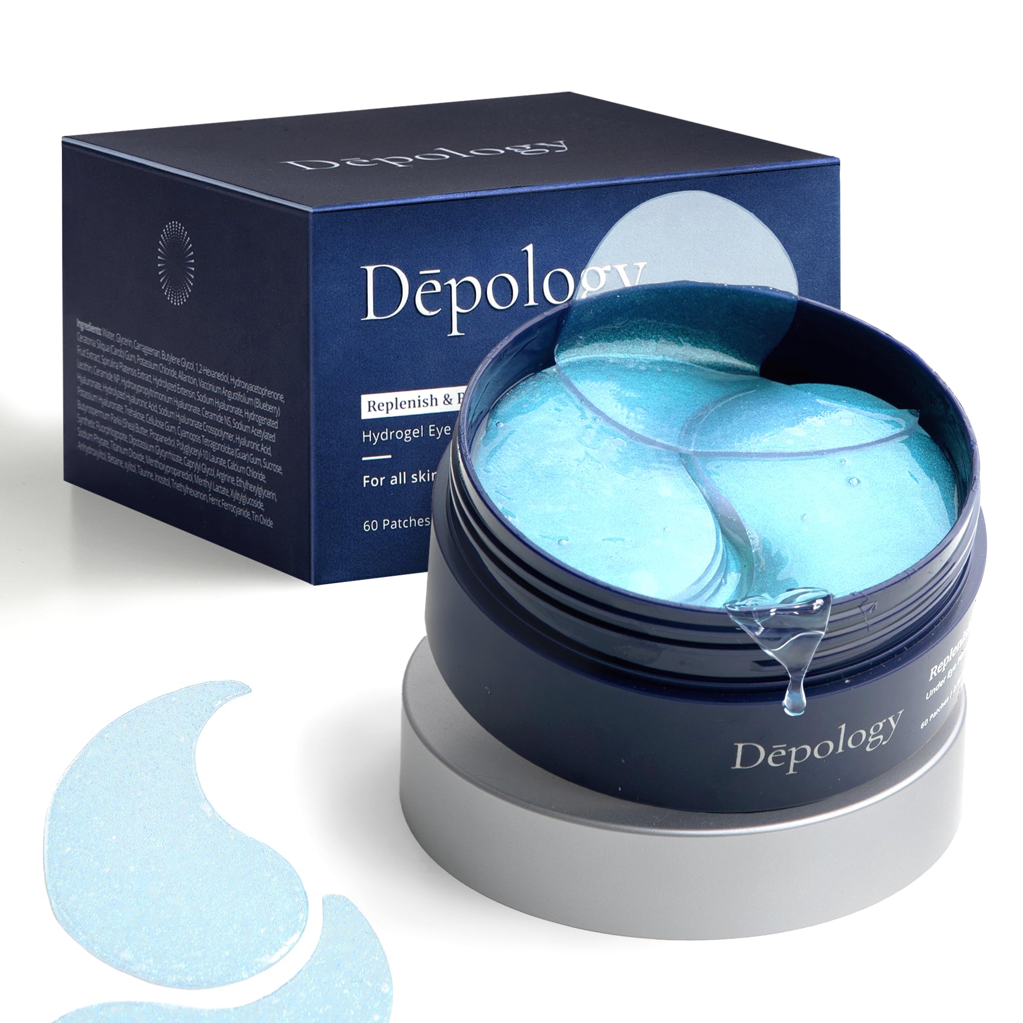 depology Replenish Repair Under Eye Patches for Puffy Eyes - depology Official Imagery - 1