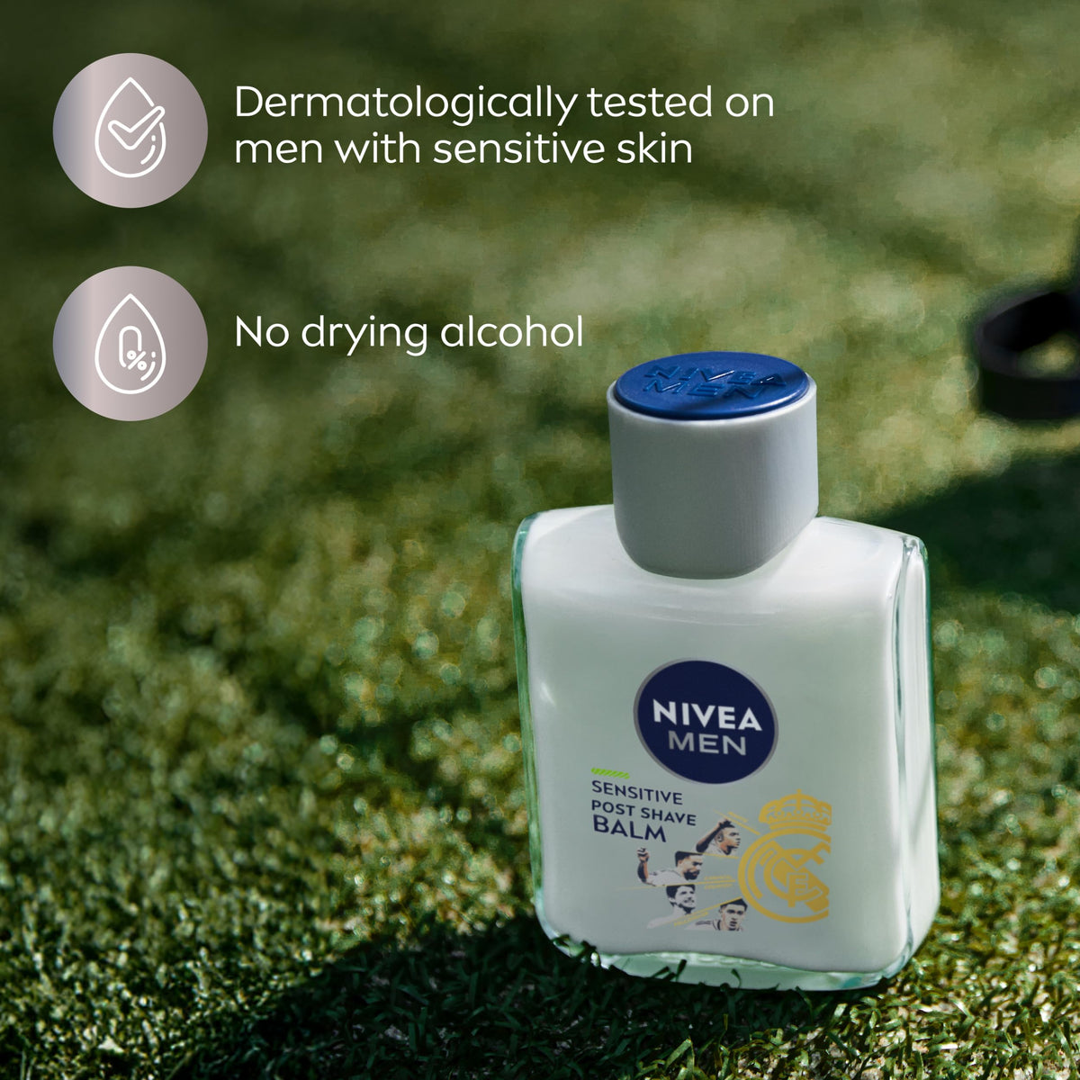 NIVEA MEN Sensitive Post Shave Balm Alcohol Free Multipack 3 - NIVEA MEN Official Imagery - 8