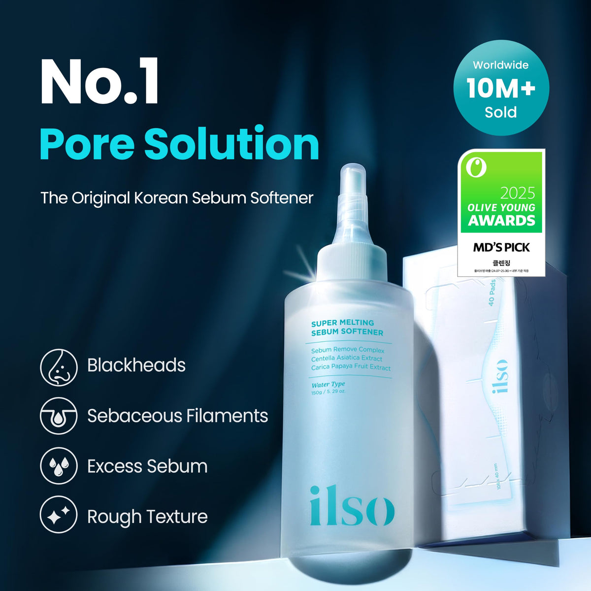ilso Melting Sebum Softener 5 07 fl oz Sebaceous Filament - ilso Official Imagery - 3