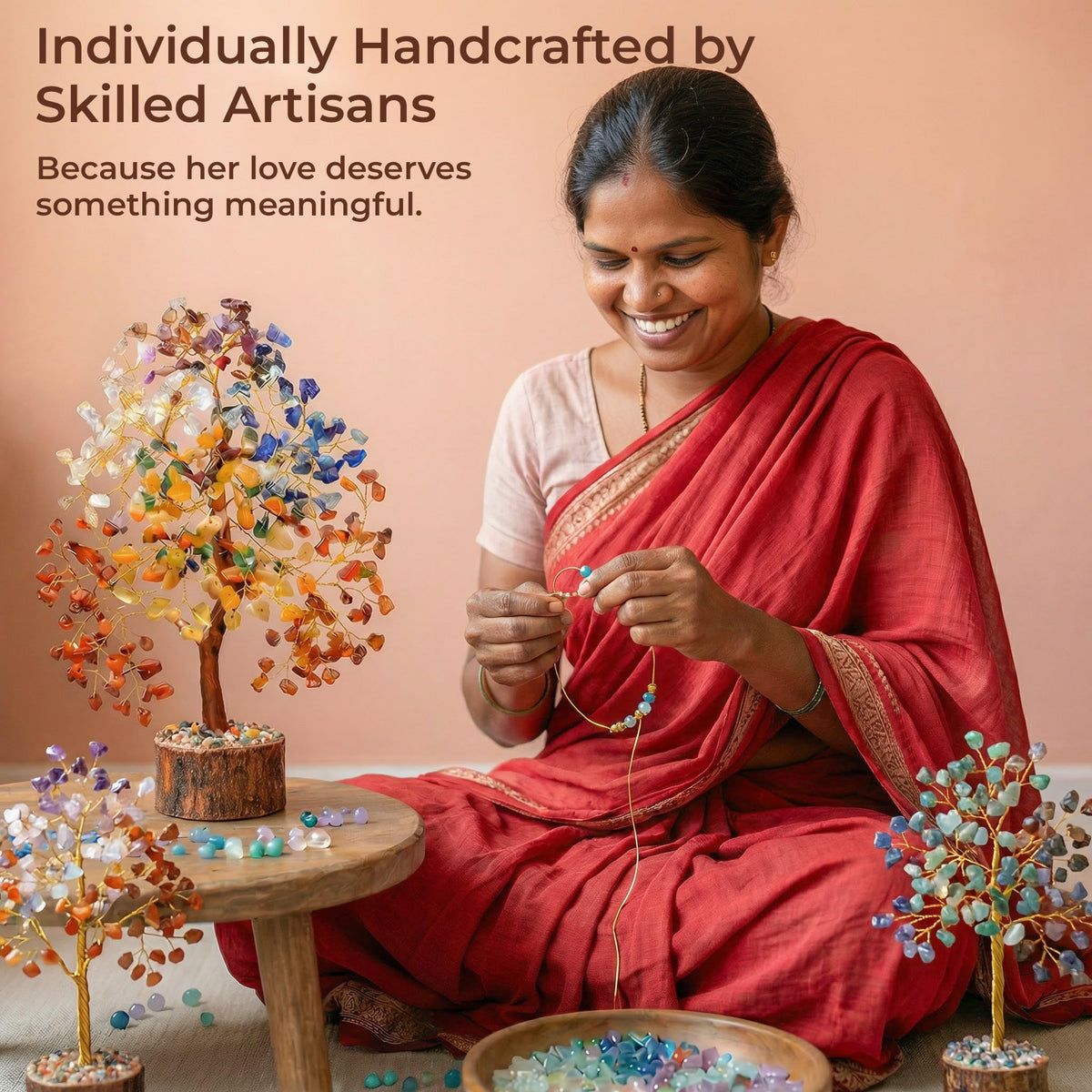 Chakra Tree of Life Birthday Gifts for Women Mom Sister - KARMAPLEDGE Official Imagery - 6