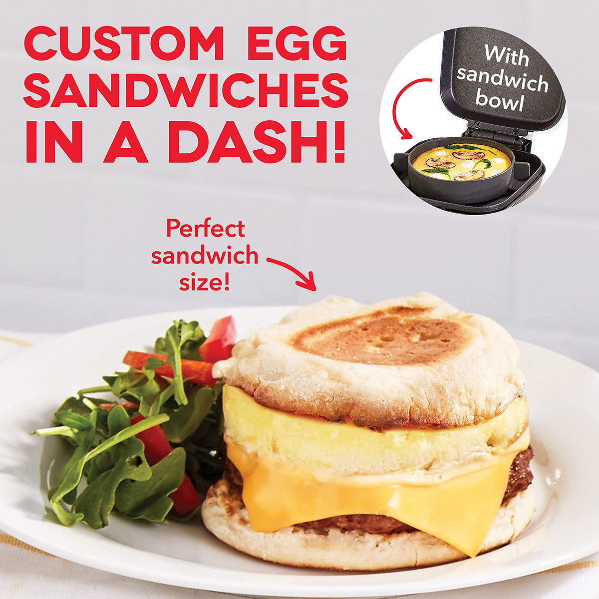 Dash Deluxe Egg Bite Maker - DASH Official Imagery - 5